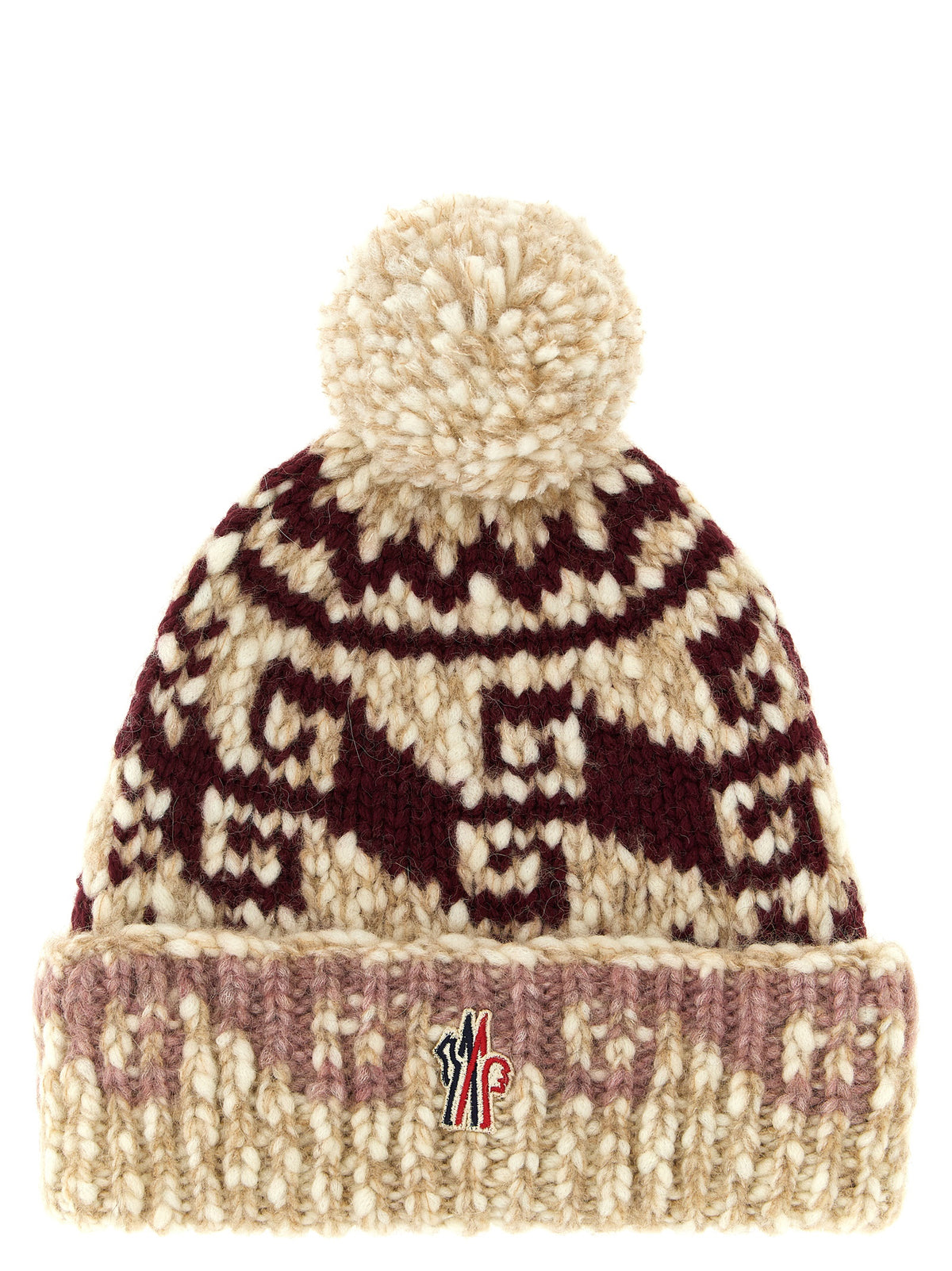 Moncler Grenoble Women Multicolor Pon Pon Beanie MONCLER GRENOBLE