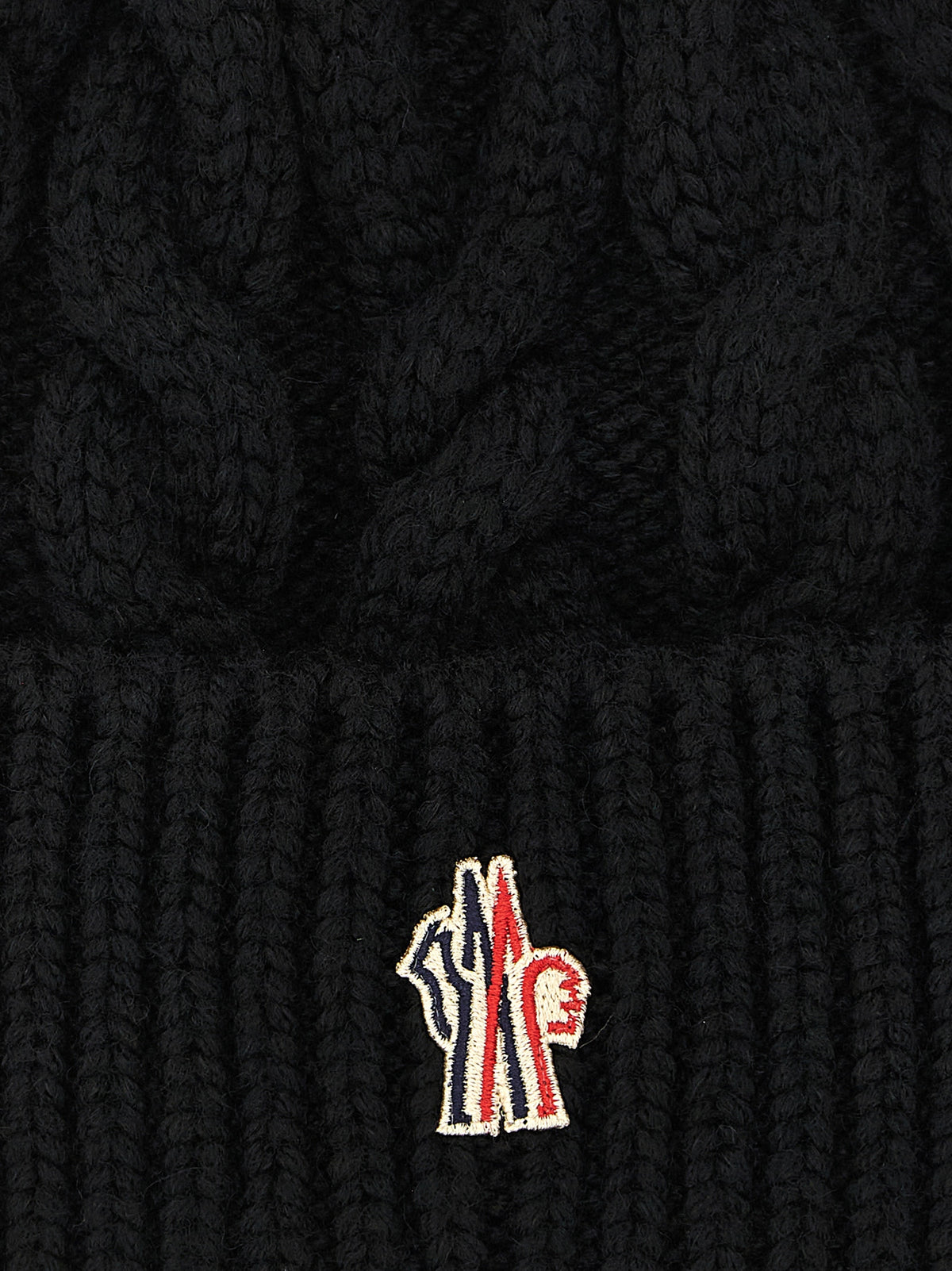 Moncler Grenoble Women Logo Patch Beanie MONCLER GRENOBLE