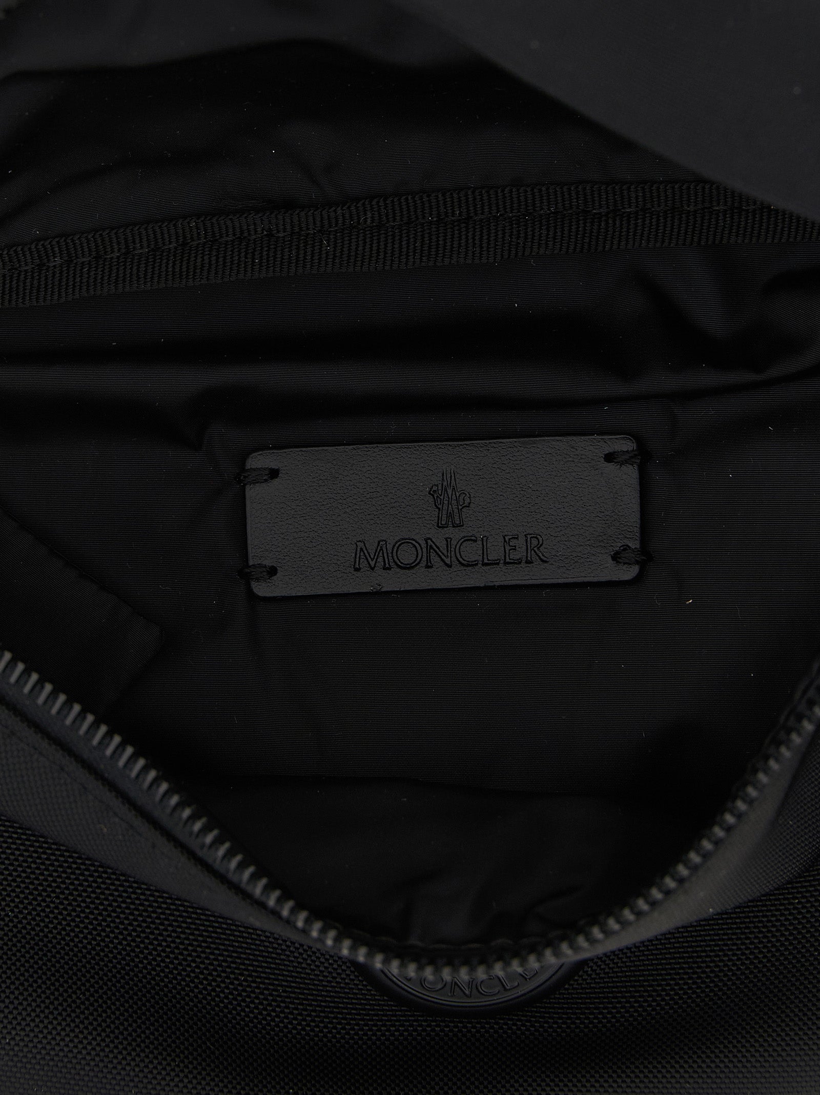 Moncler Men 'Durance' Waist Bag With Logo Patch MONCLER