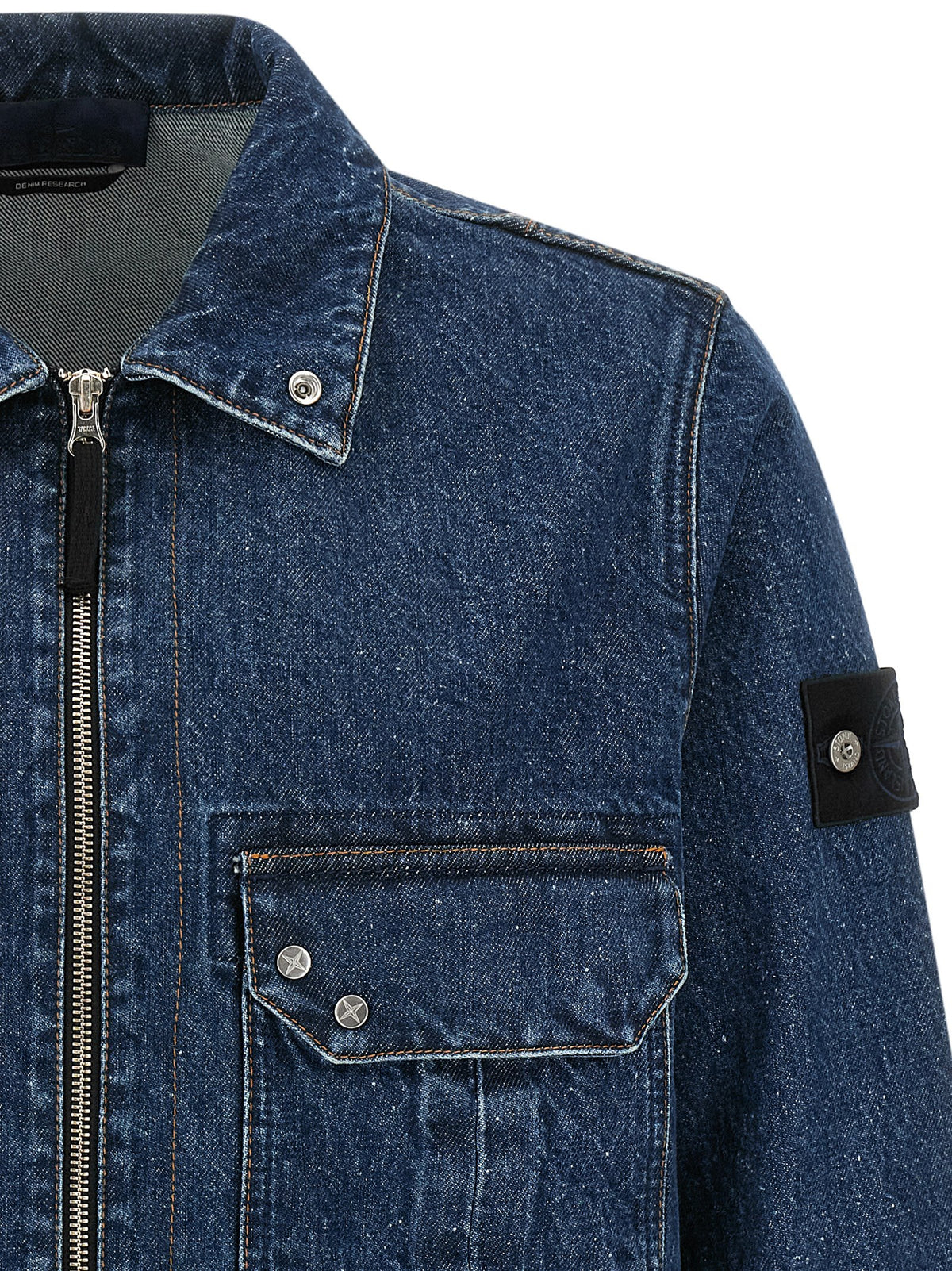 Stone Island Men Denim Research Capsule '1200002' Overshirt STONE ISLAND