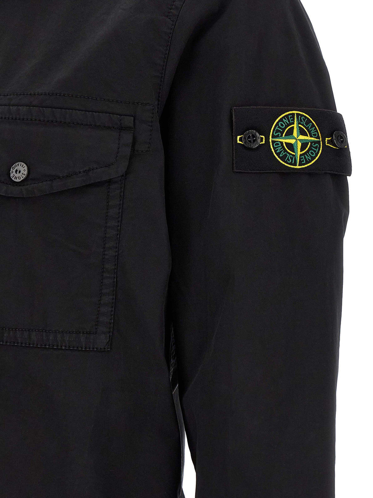 Stone Island Men 'Badge Logo' Overshirt STONE ISLAND