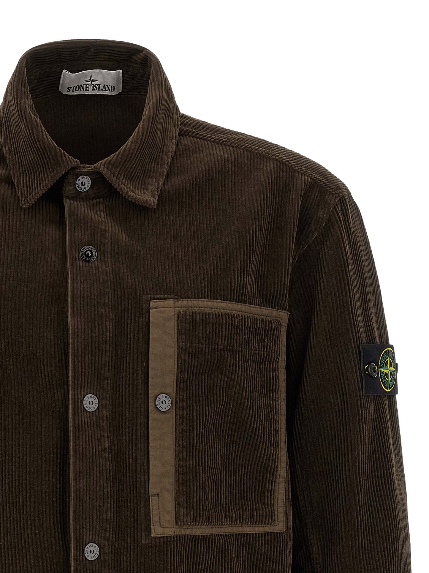 Stone Island Men '1200016' Overshirt STONE ISLAND