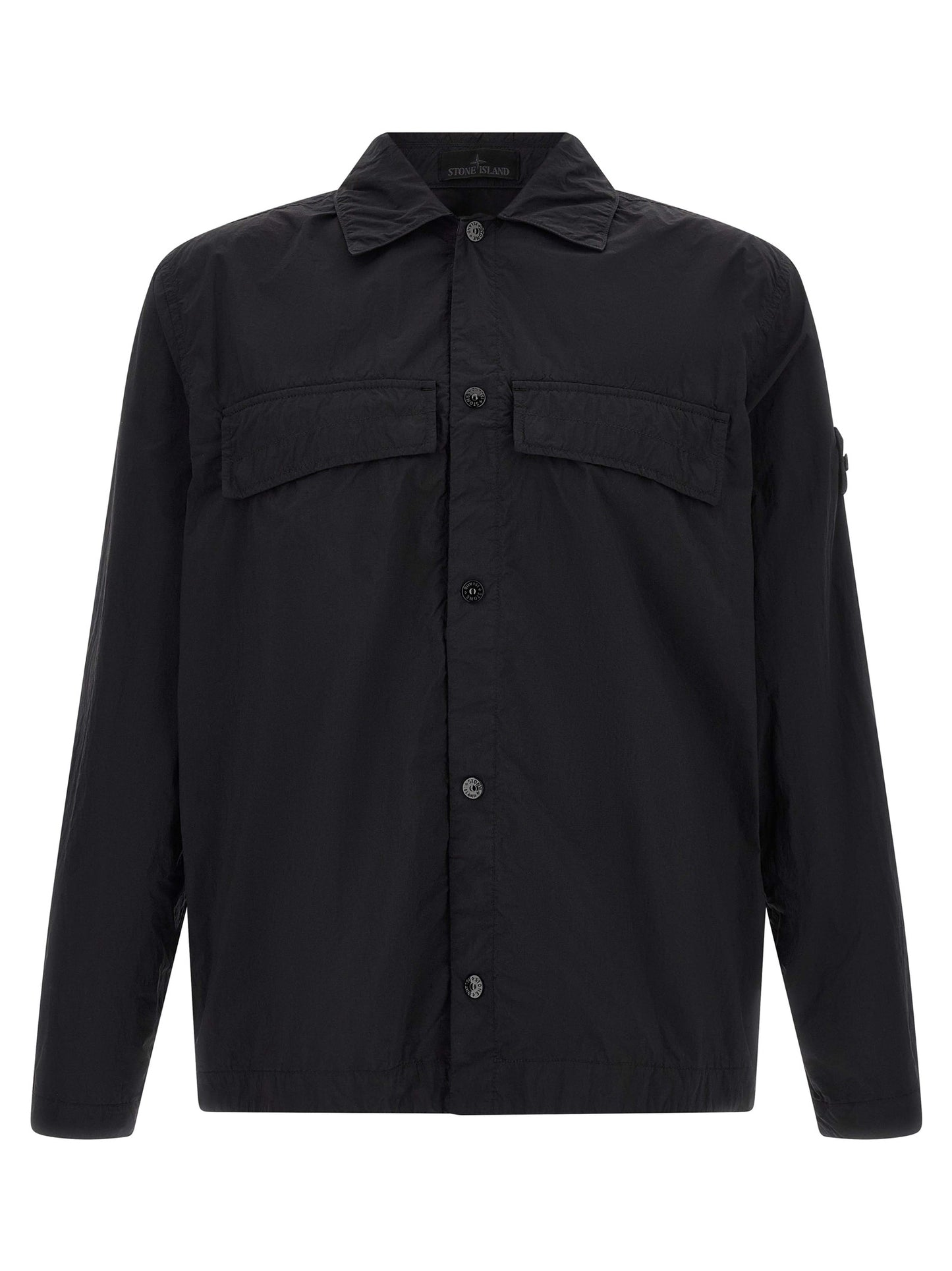 Stone Island Men 'Badge Stone Island Ghost' Overshirt STONE ISLAND