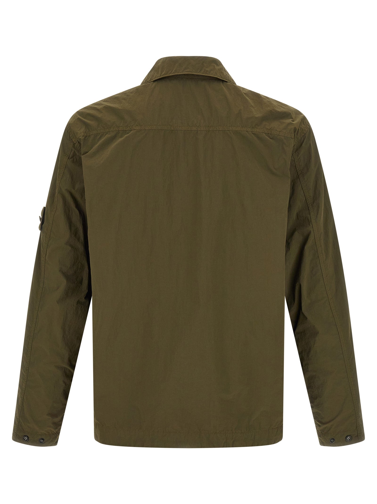 Stone Island Men 'Badge Stone Island Ghost' Overshirt STONE ISLAND