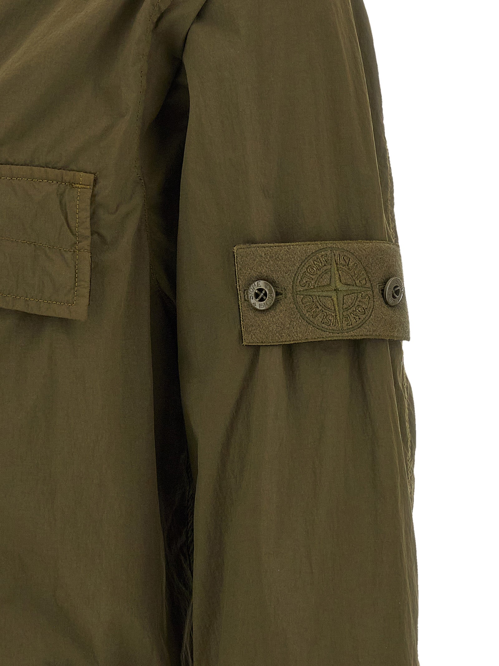 Stone Island Men 'Badge Stone Island Ghost' Overshirt STONE ISLAND
