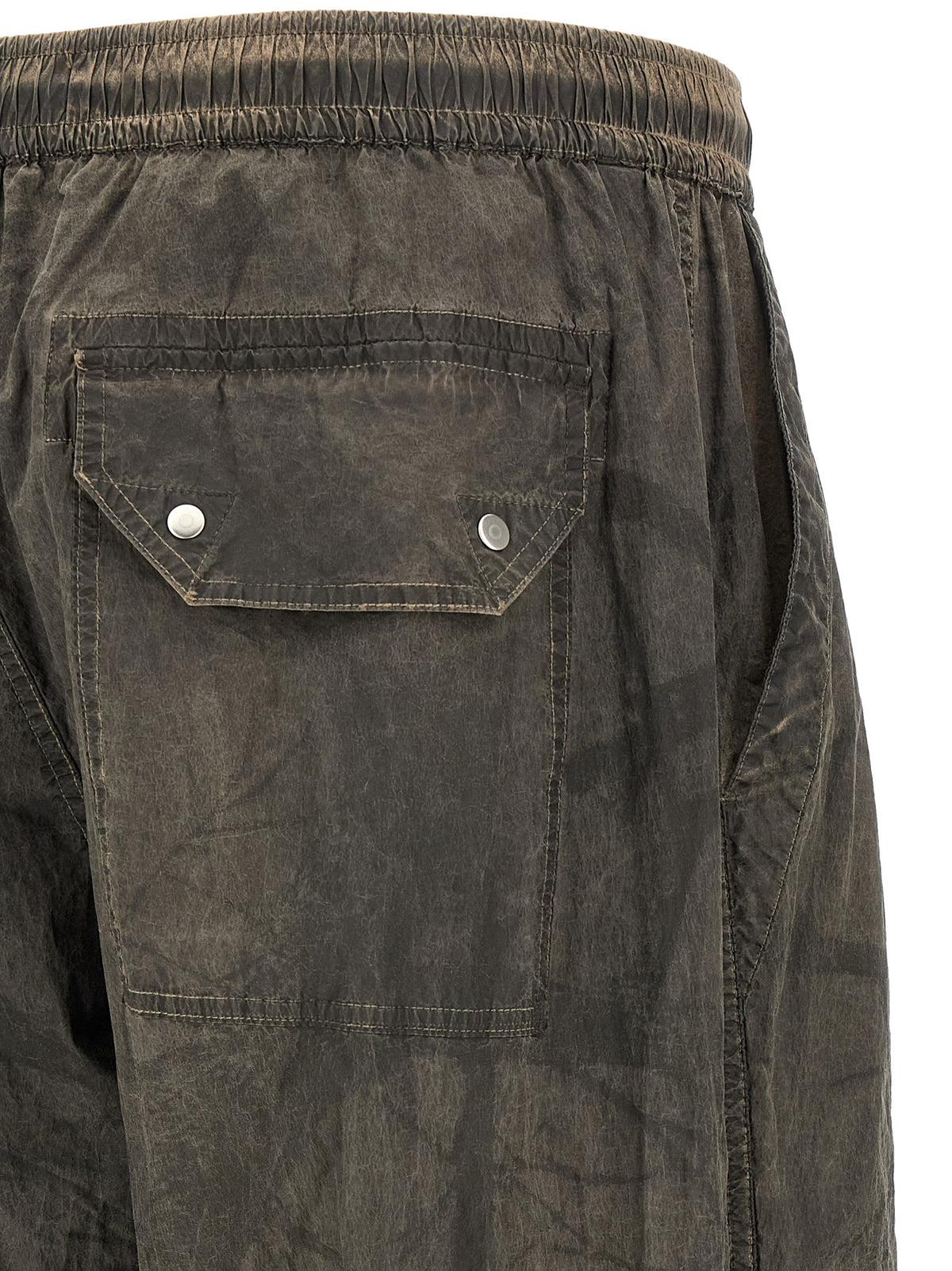 Stone Island Men Printed Pants With Logo Badge STONE ISLAND