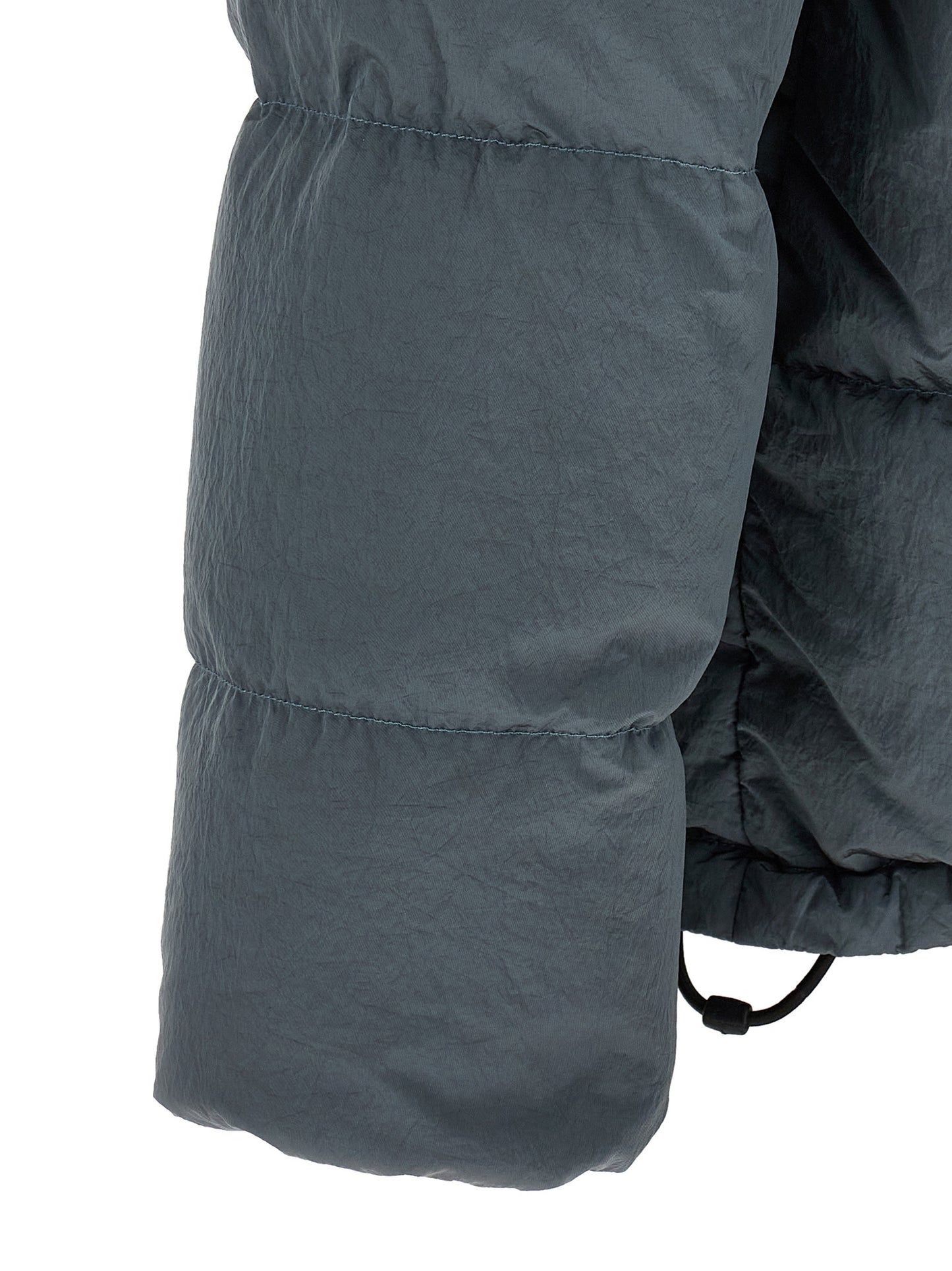 Stone Island Men Crumpled Effect Down Jacket STONE ISLAND