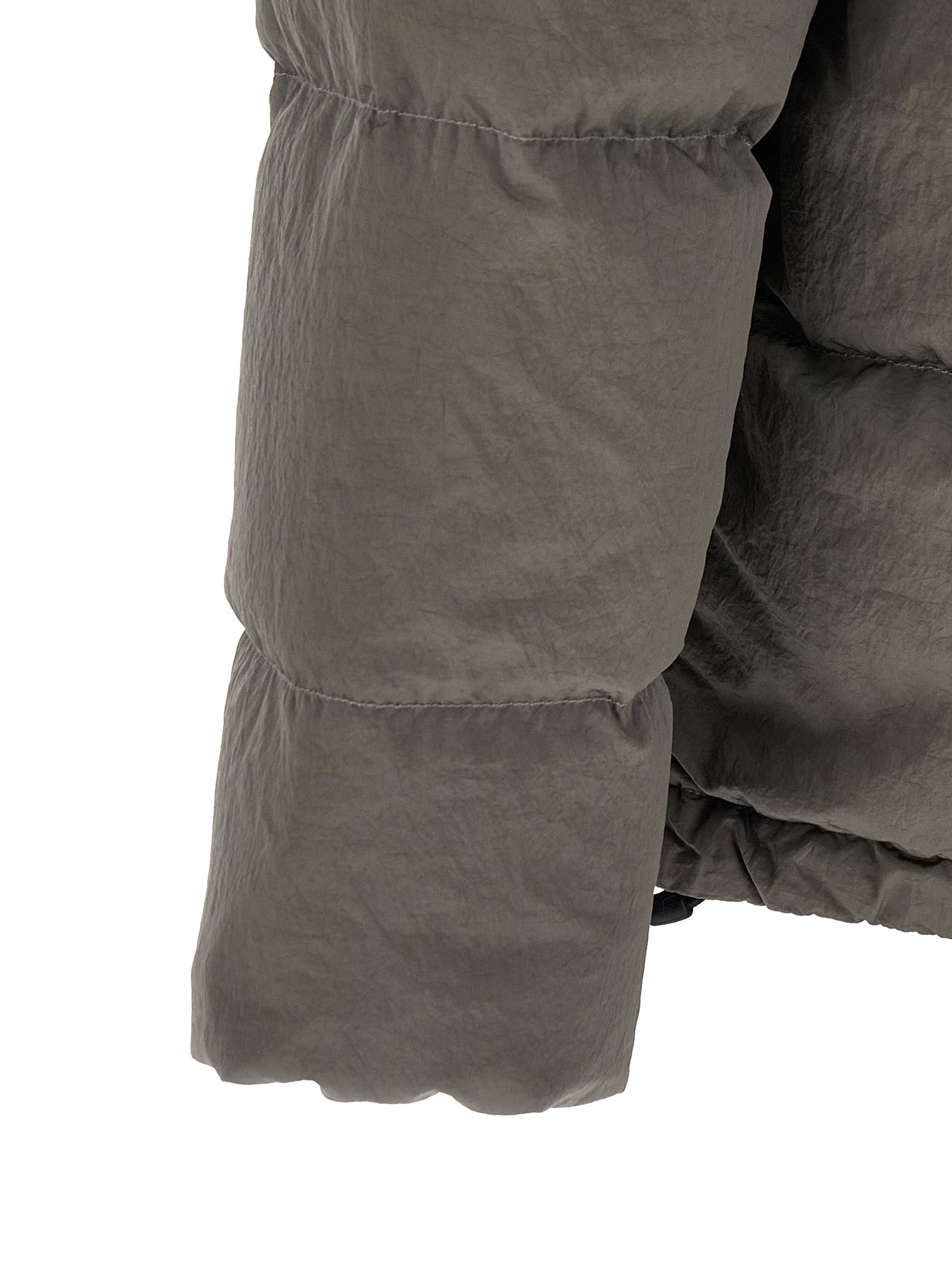 Stone Island Men Crumpled Effect Down Jacket STONE ISLAND