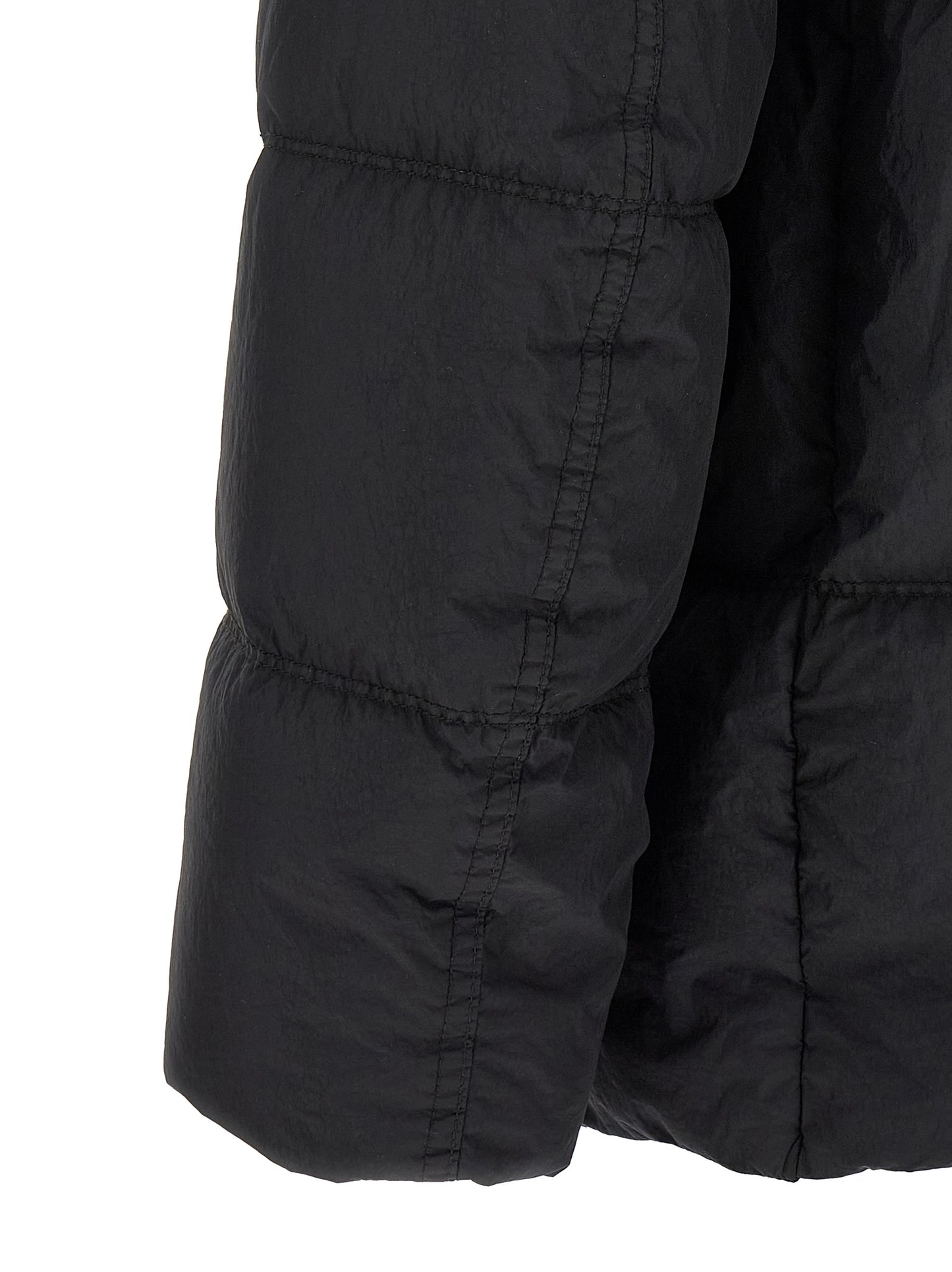 Stone Island Men Ruffled Effect Down Jacket STONE ISLAND