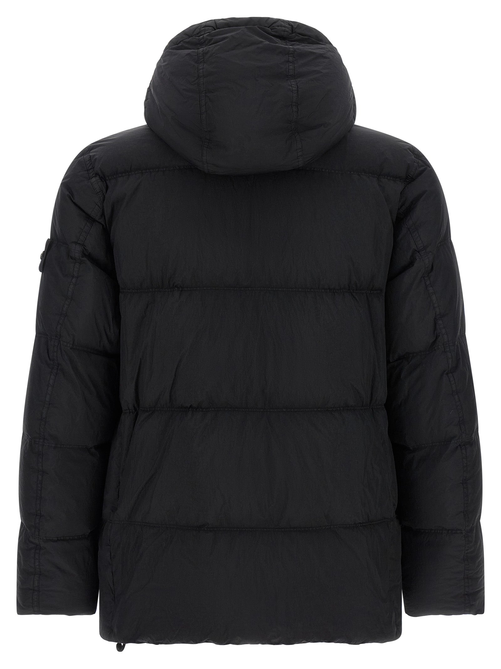Stone Island Men Crinkled-Effect Down Jacket STONE ISLAND