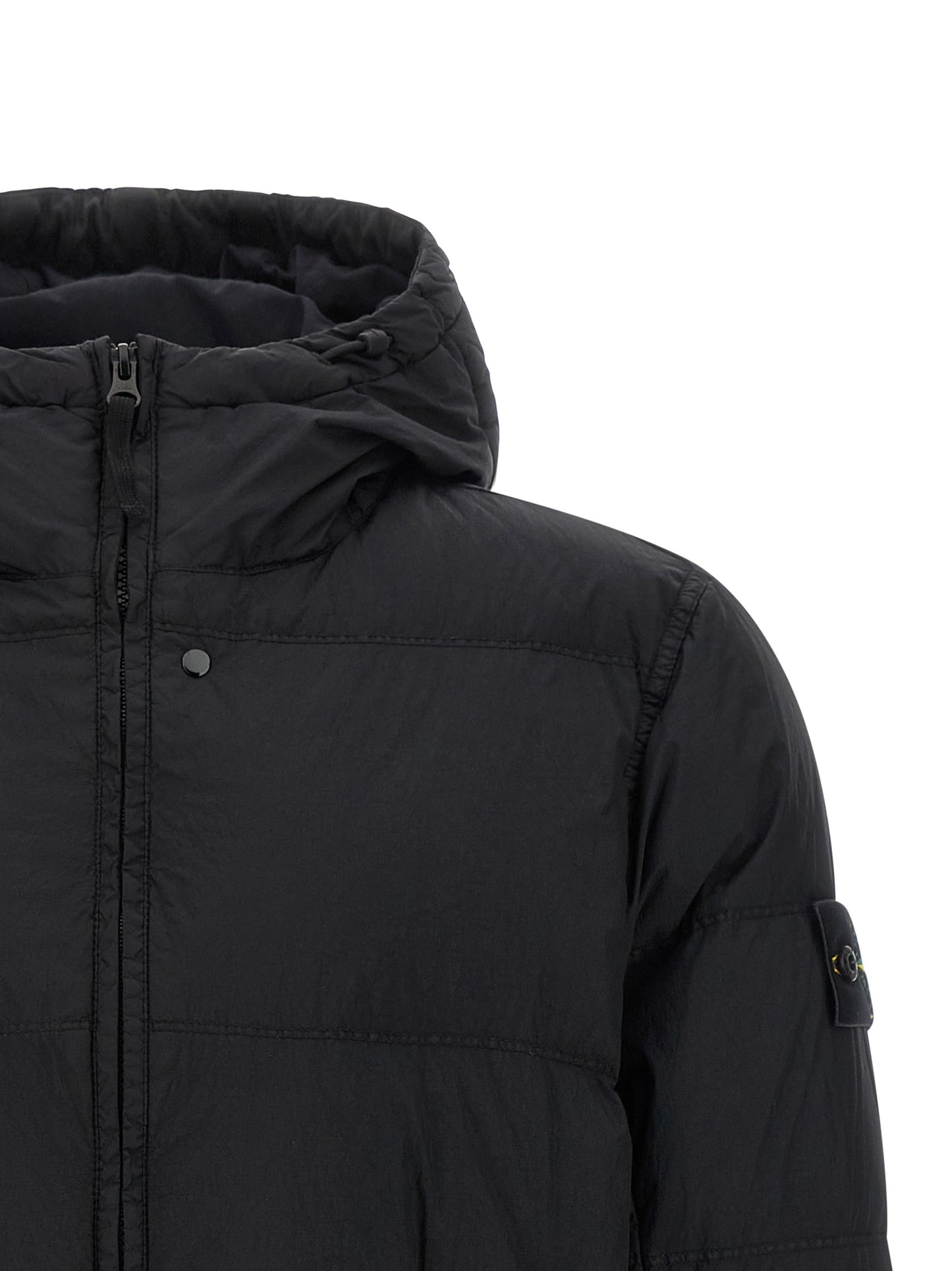 Stone Island Men Crinkled-Effect Down Jacket STONE ISLAND