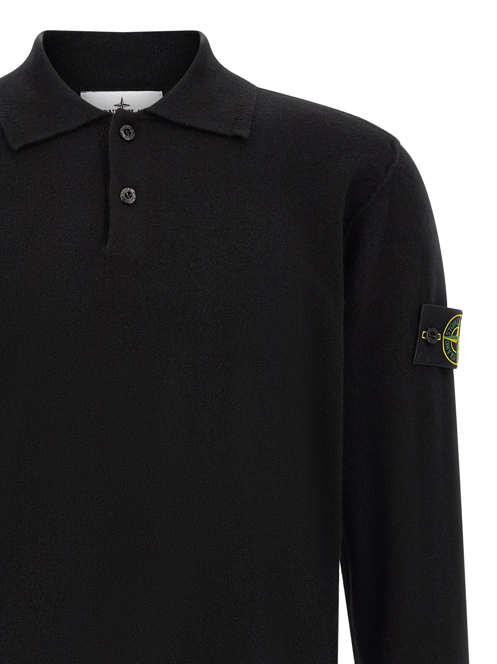 Stone Island Men 'Badge Stone Island' Polo Shirt STONE ISLAND
