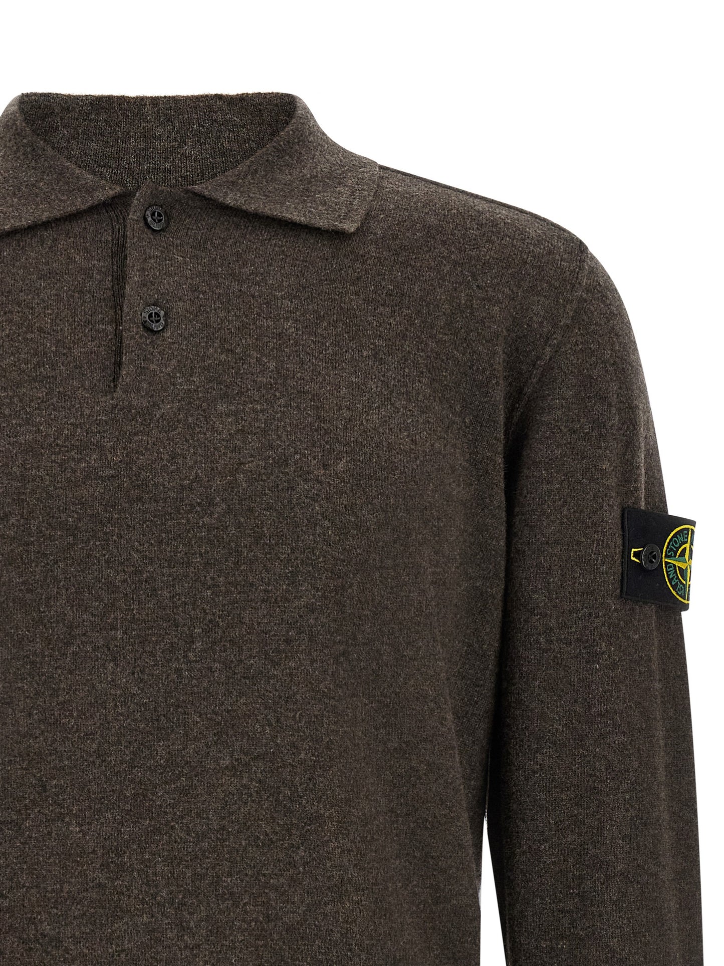 Stone Island Men 'Badge Stone Island' Polo Shirt STONE ISLAND