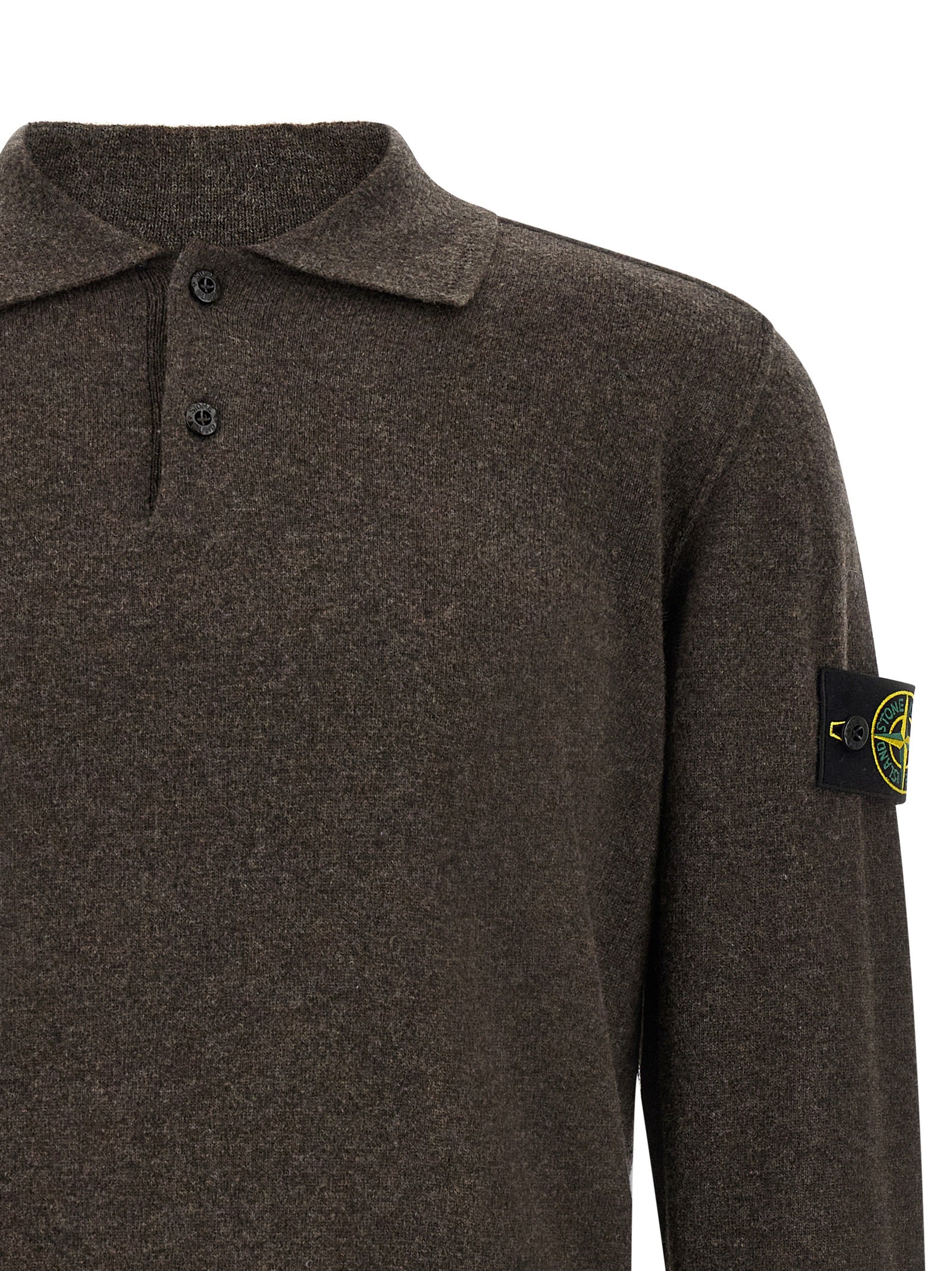 Stone Island Men 'Badge Stone Island' Polo Shirt STONE ISLAND