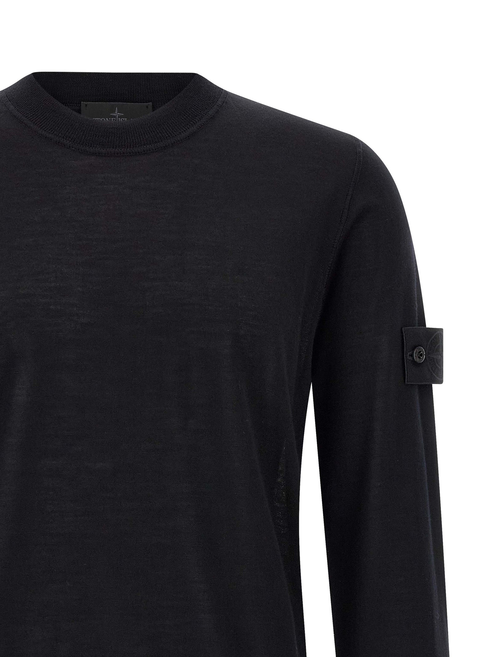 Stone Island Men 'Badge Stone Island Ghost' Sweater STONE ISLAND