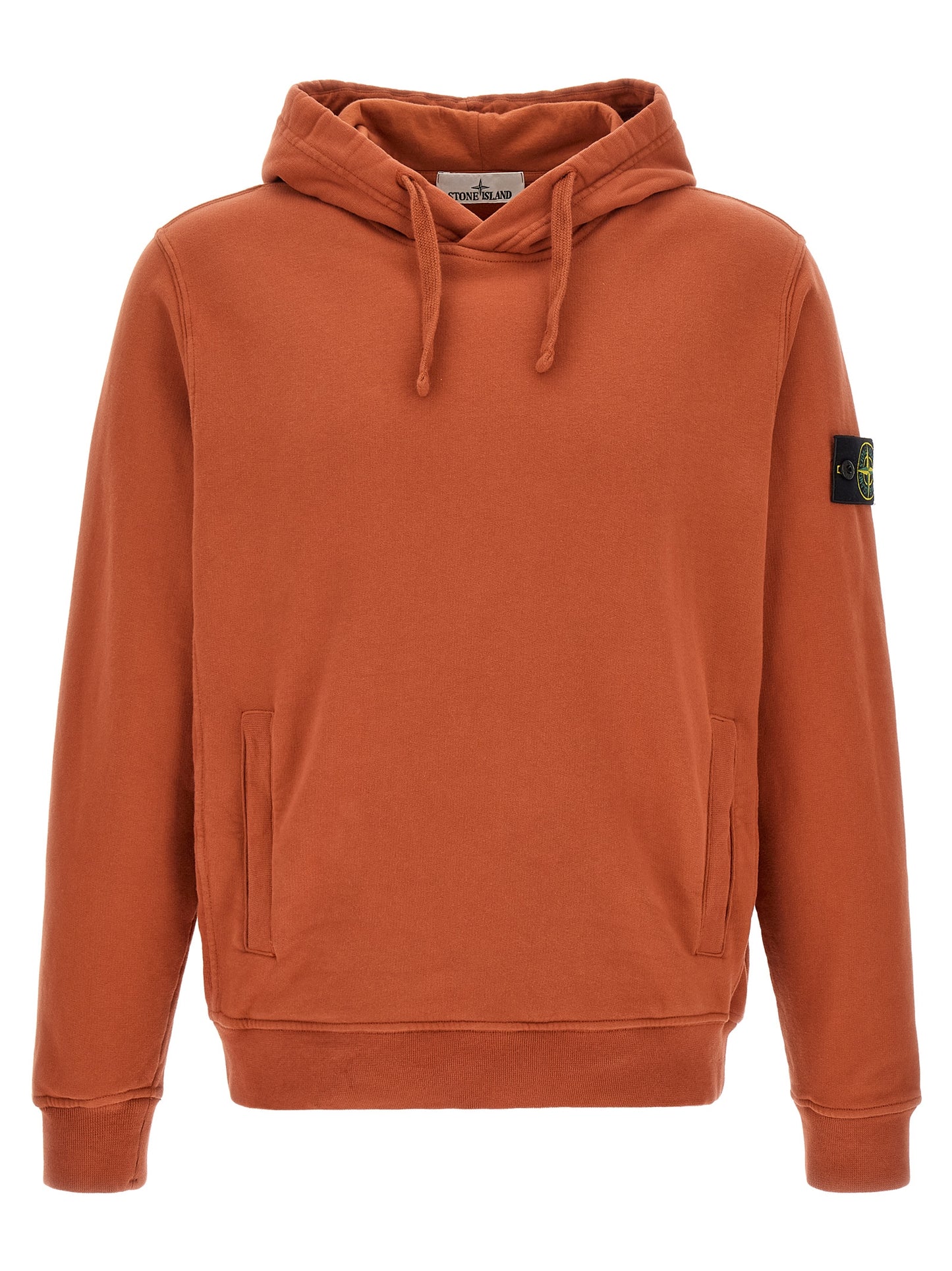 Stone Island Men Hoodie With Logo Badge STONE ISLAND