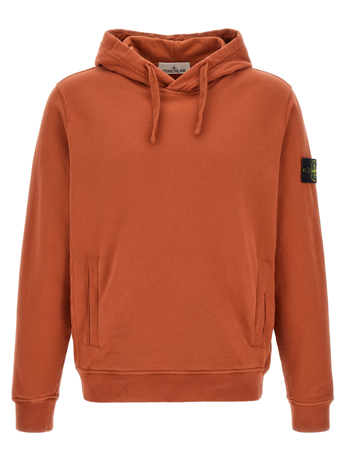 Stone Island Men Hoodie With Logo Badge STONE ISLAND
