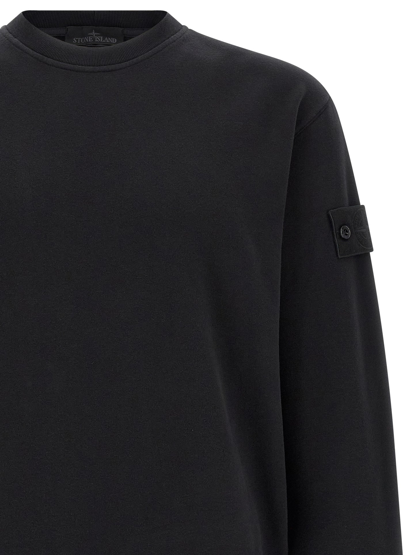Stone Island Men 'Badge Stone Island Ghost' Sweatshirt STONE ISLAND