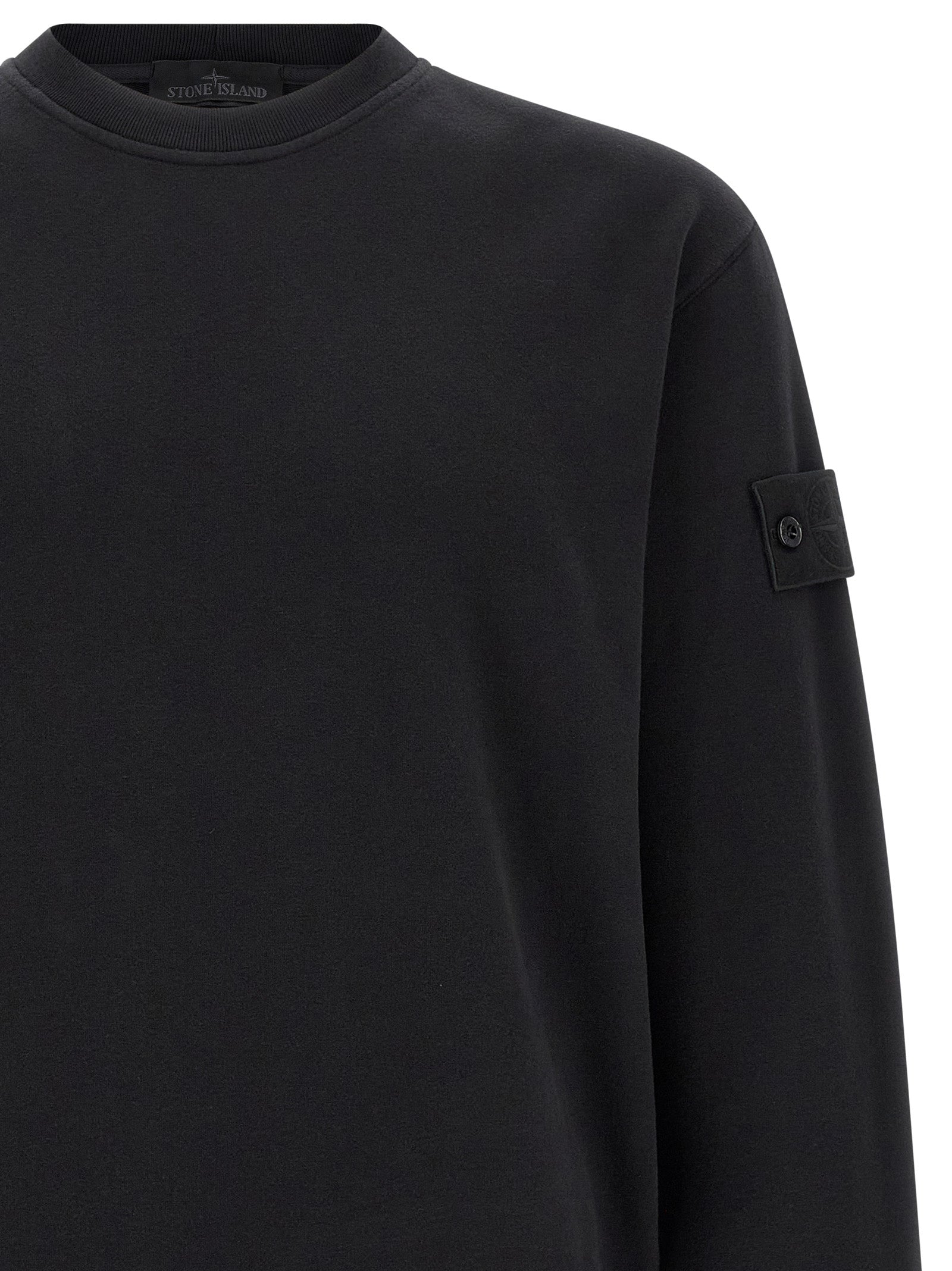 Stone Island Men 'Badge Stone Island Ghost' Sweatshirt STONE ISLAND