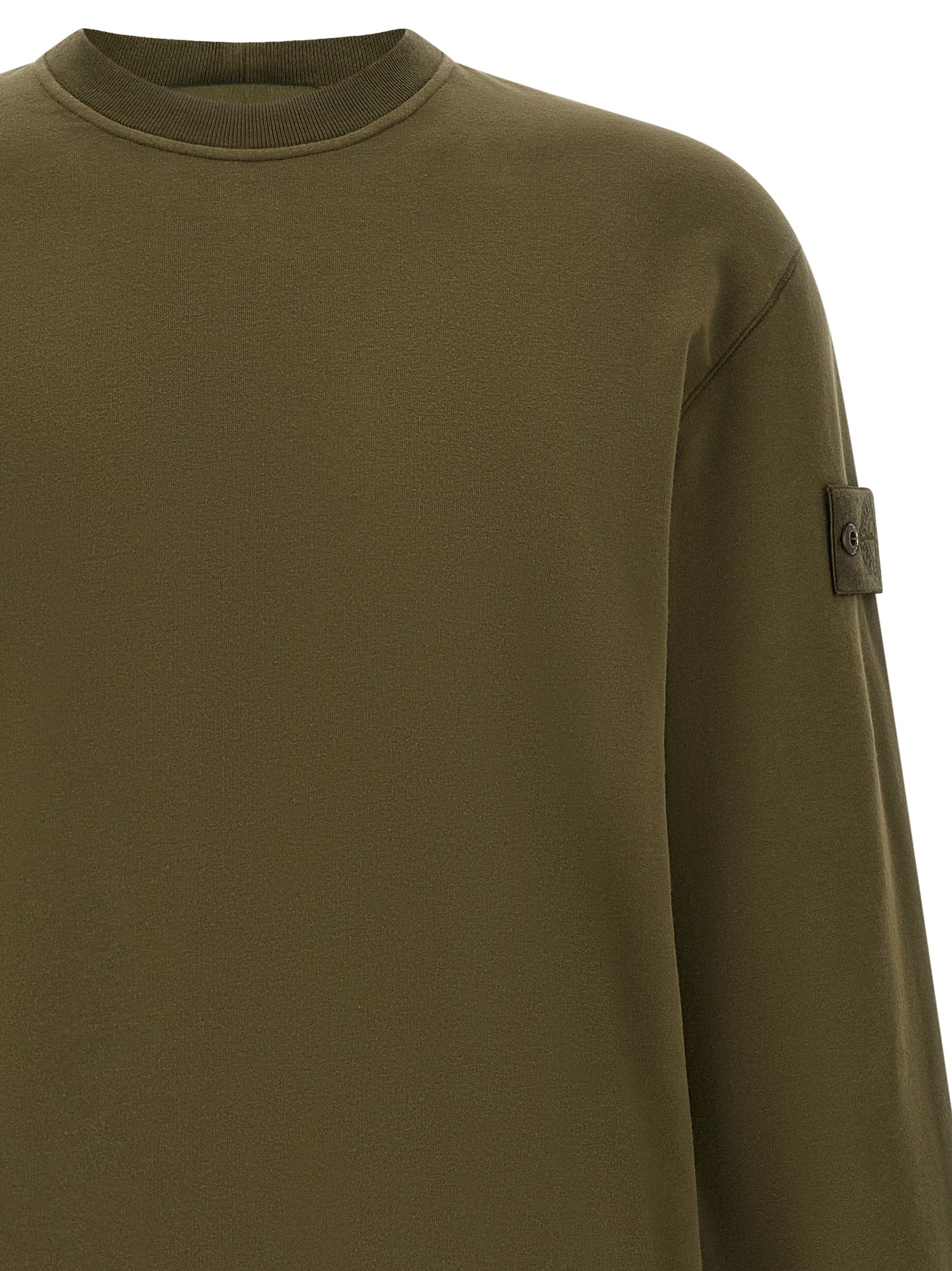 Stone Island Men 'Badge Stone Island Ghost' Sweatshirt STONE ISLAND
