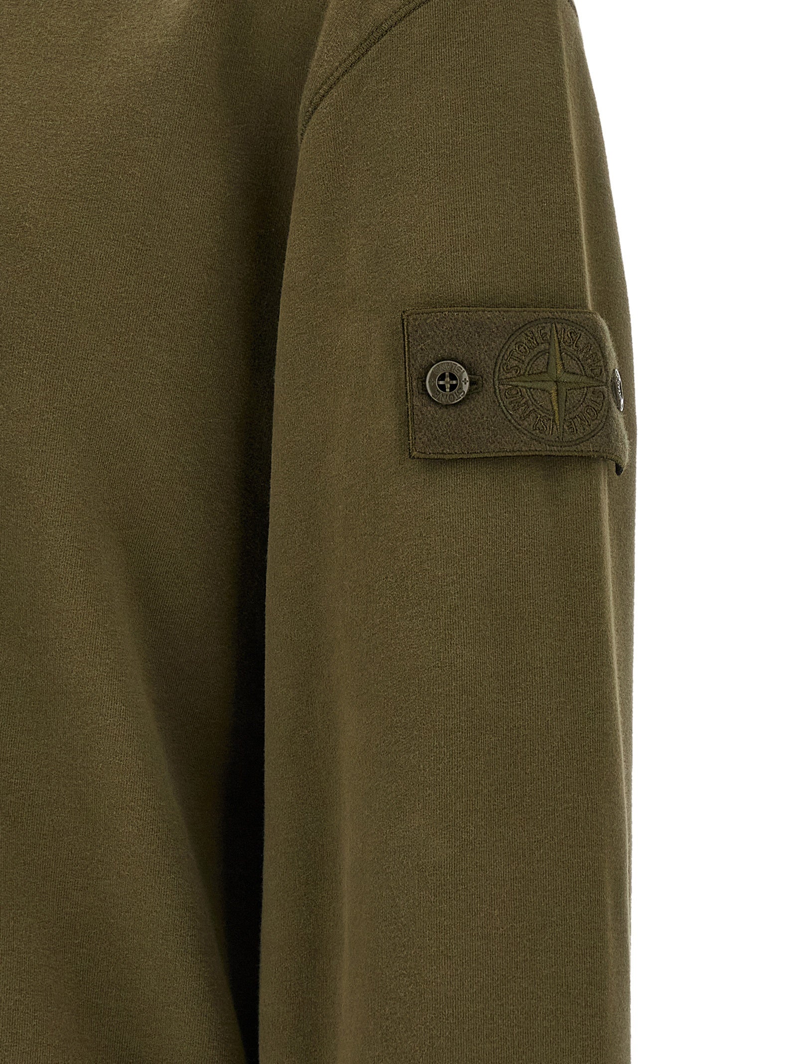 Stone Island Men 'Badge Stone Island Ghost' Sweatshirt STONE ISLAND