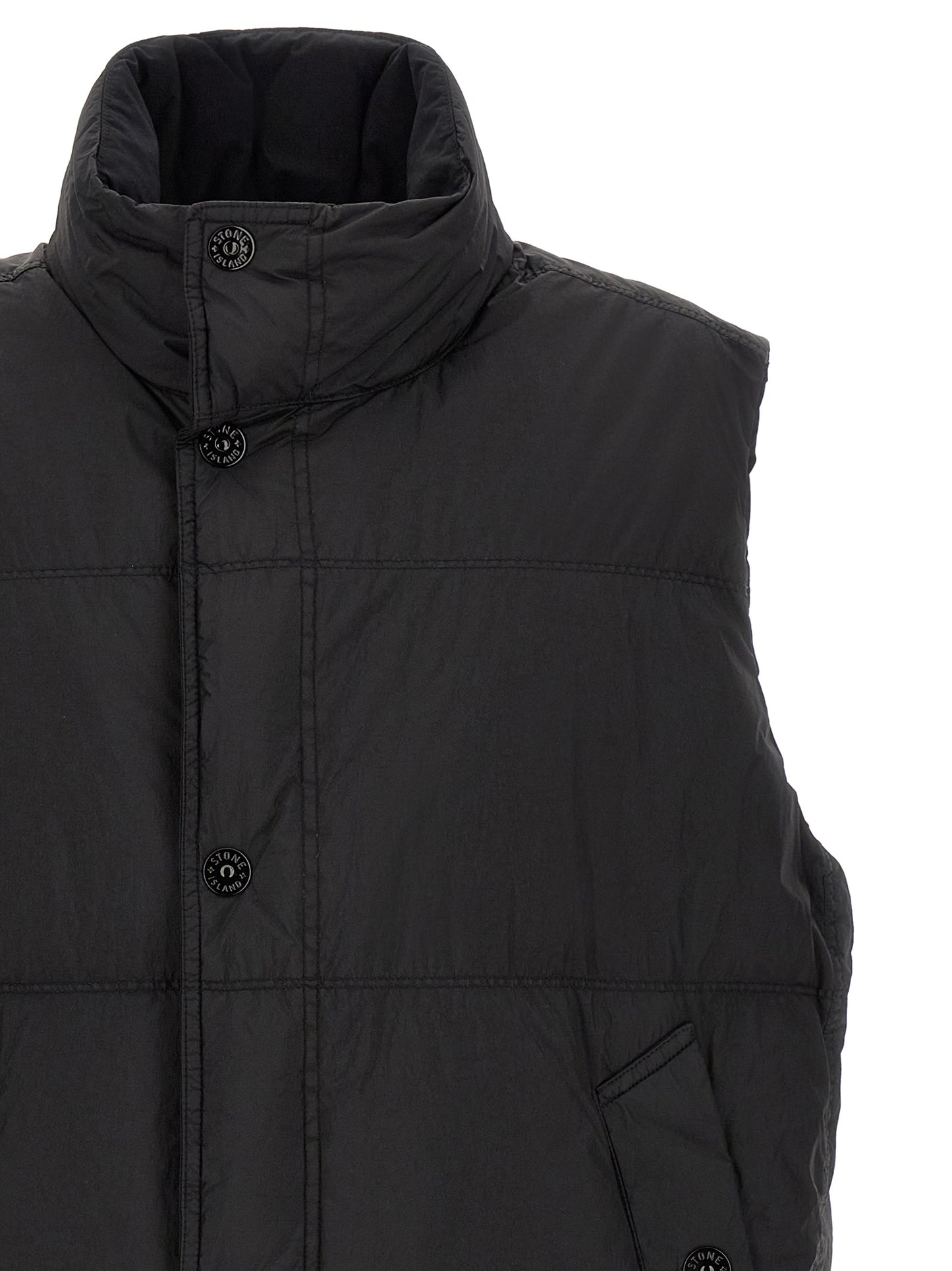 Stone Island Men Quilted Padded Vest STONE ISLAND