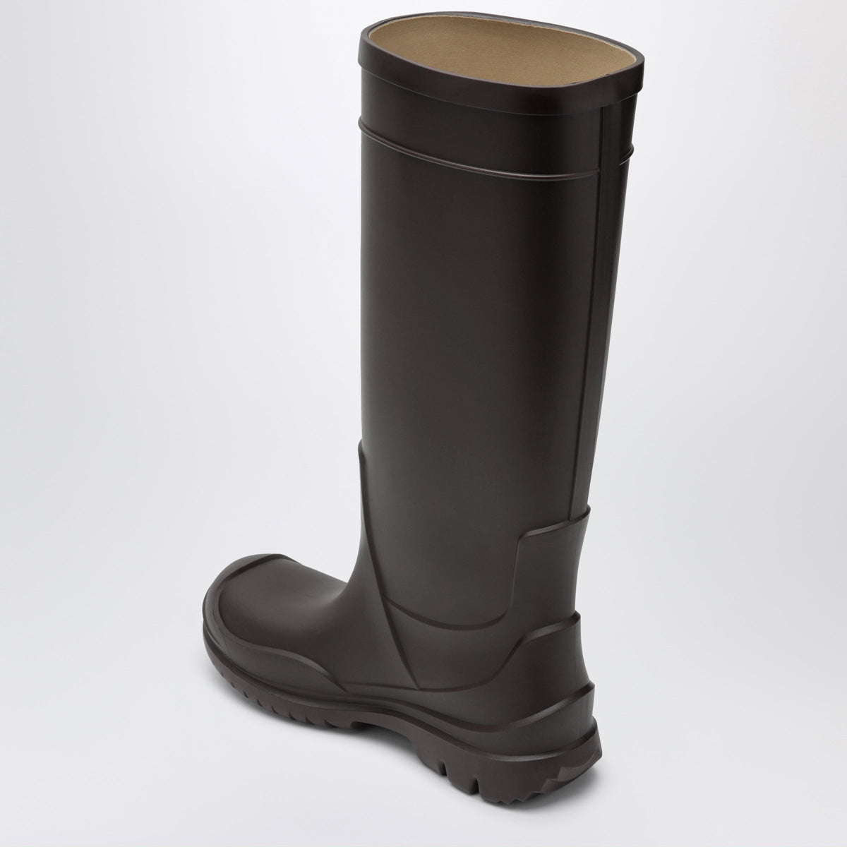 Loewe Storm Brown Rubber Rain Boots Women LOEWE