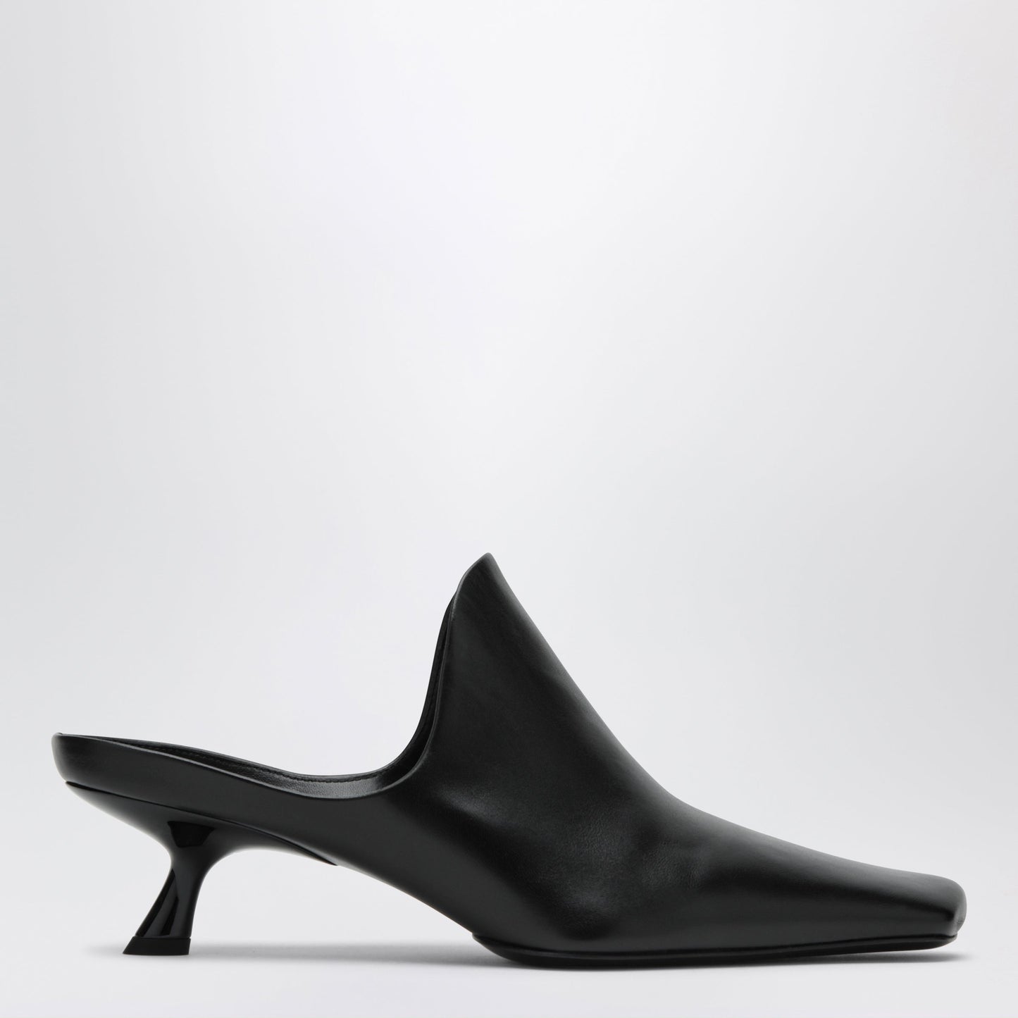 Loewe Emily Lambskin Leather Mules In Black Women LOEWE