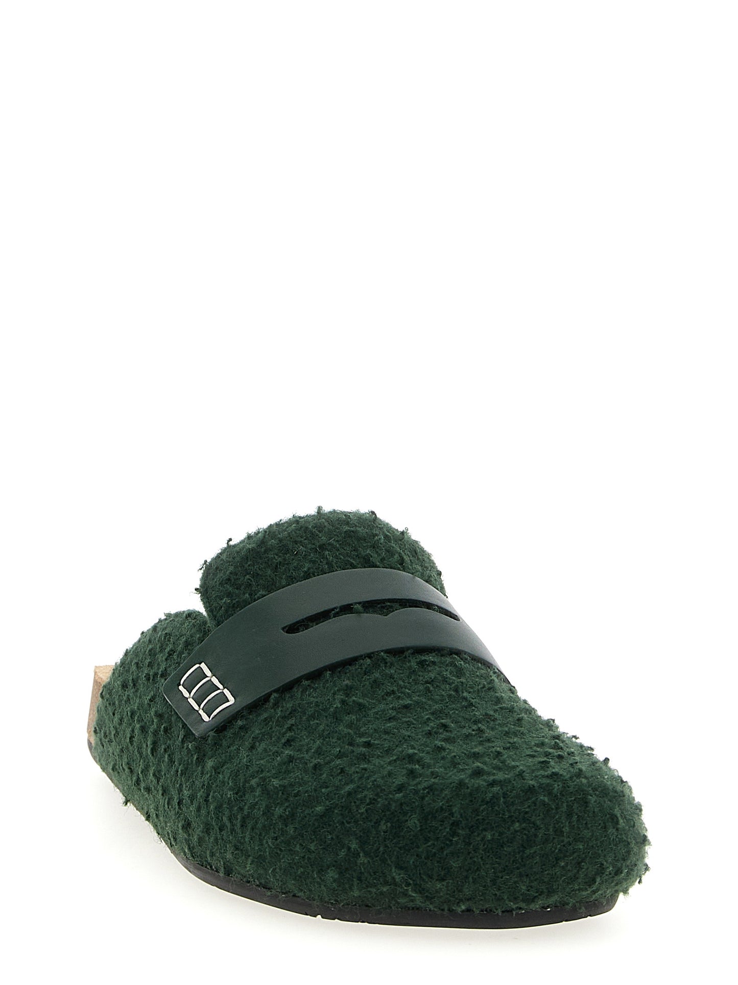 J.W.Anderson Women 'Felt Loafer' Mules J.W. ANDERSON