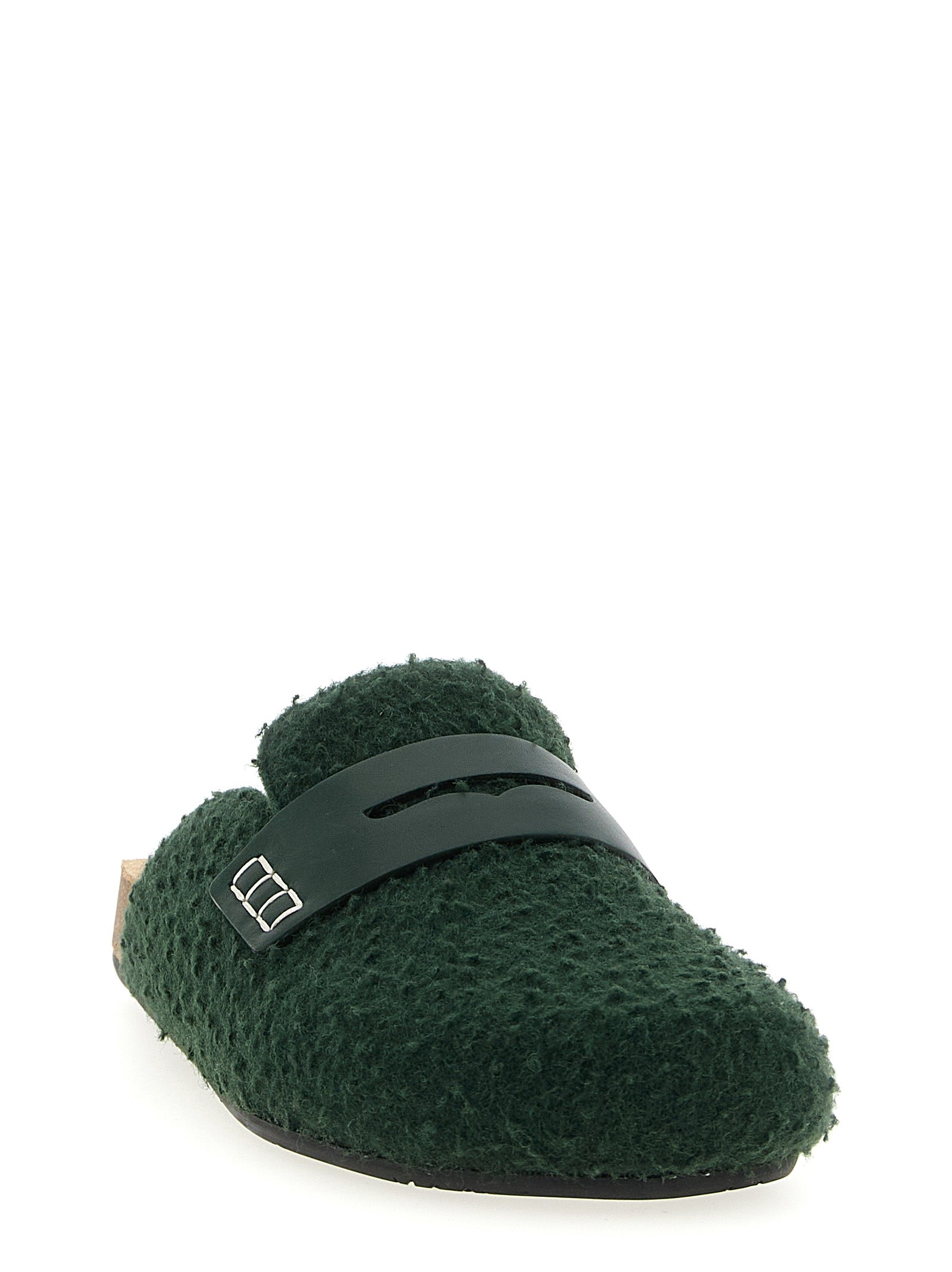 J.W.Anderson Women 'Felt Loafer' Mules J.W. ANDERSON