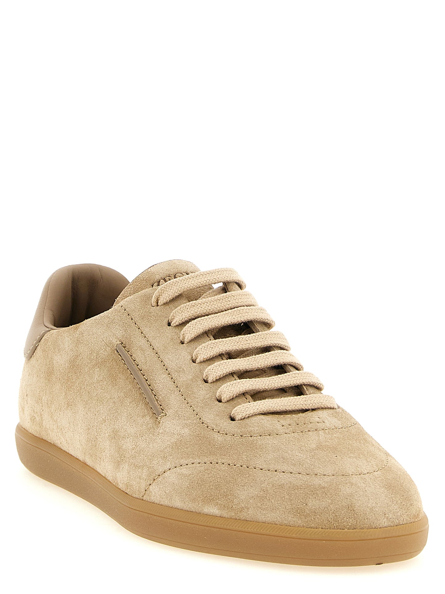 Zegna Men Low-Top Suede Sneakers ZEGNA