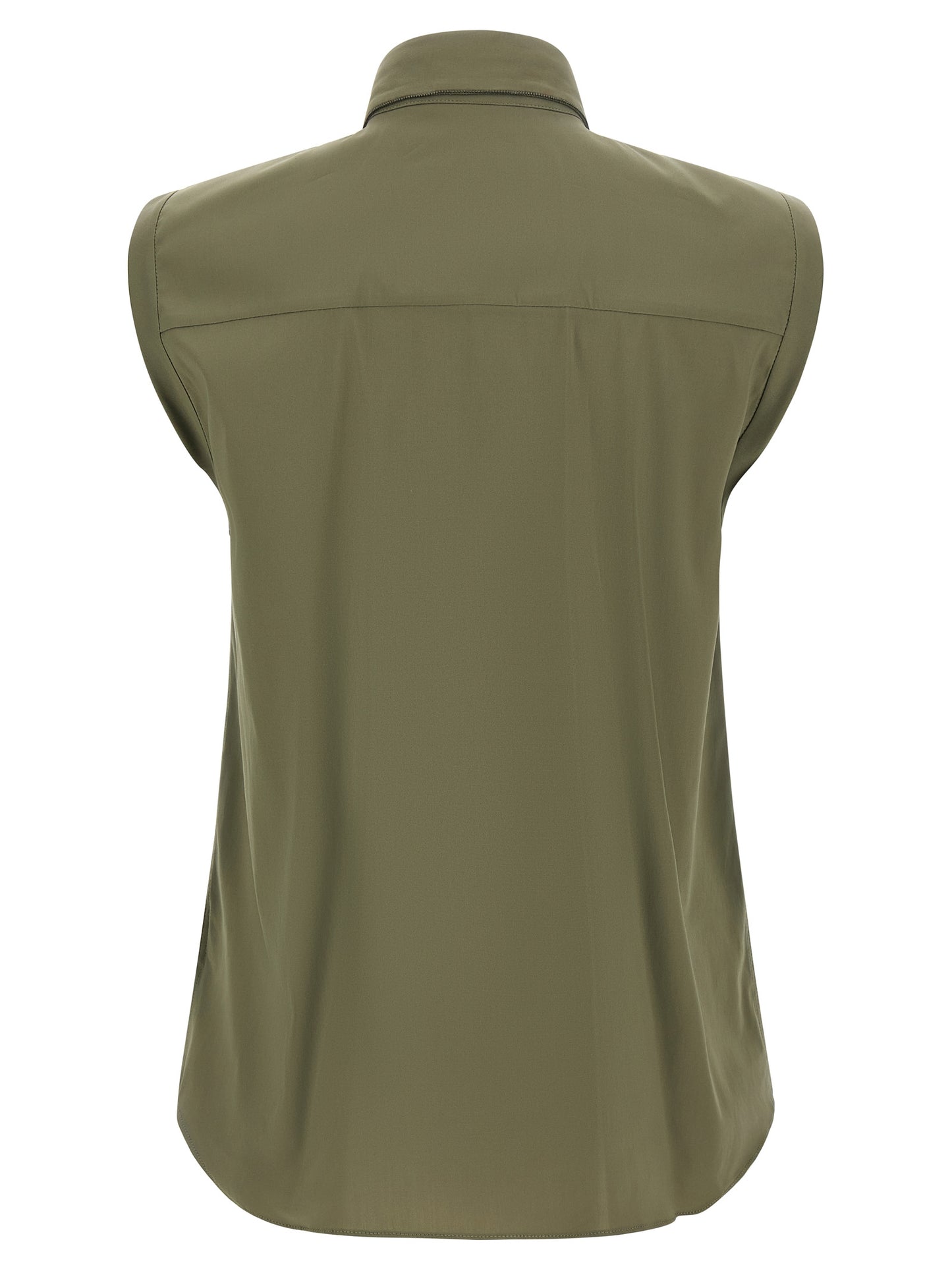 Brunello Cucinelli Women 'Shiny Trim' Shirt BRUNELLO CUCINELLI