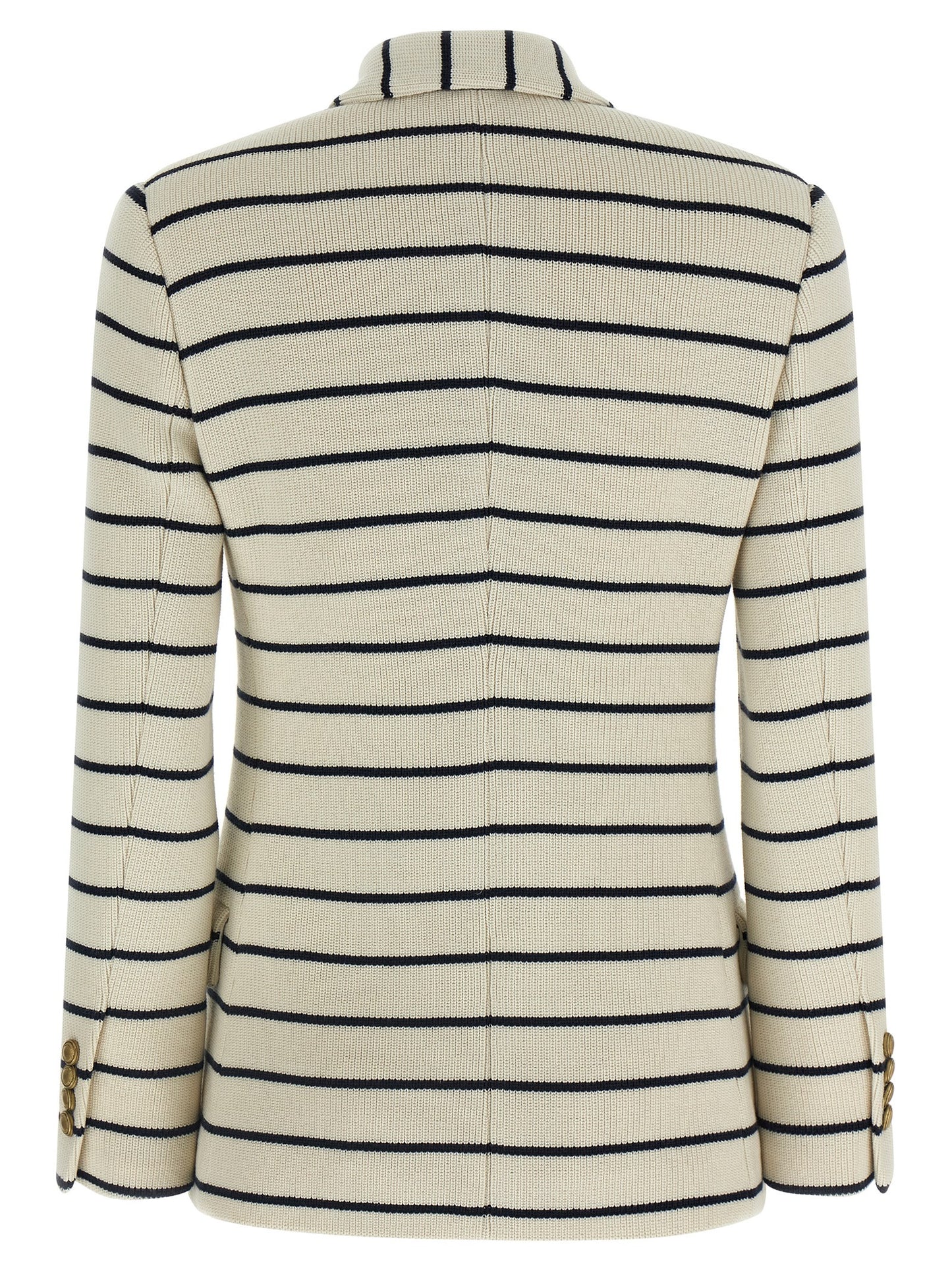 Brunello Cucinelli Women Striped Sweater Blazer BRUNELLO CUCINELLI