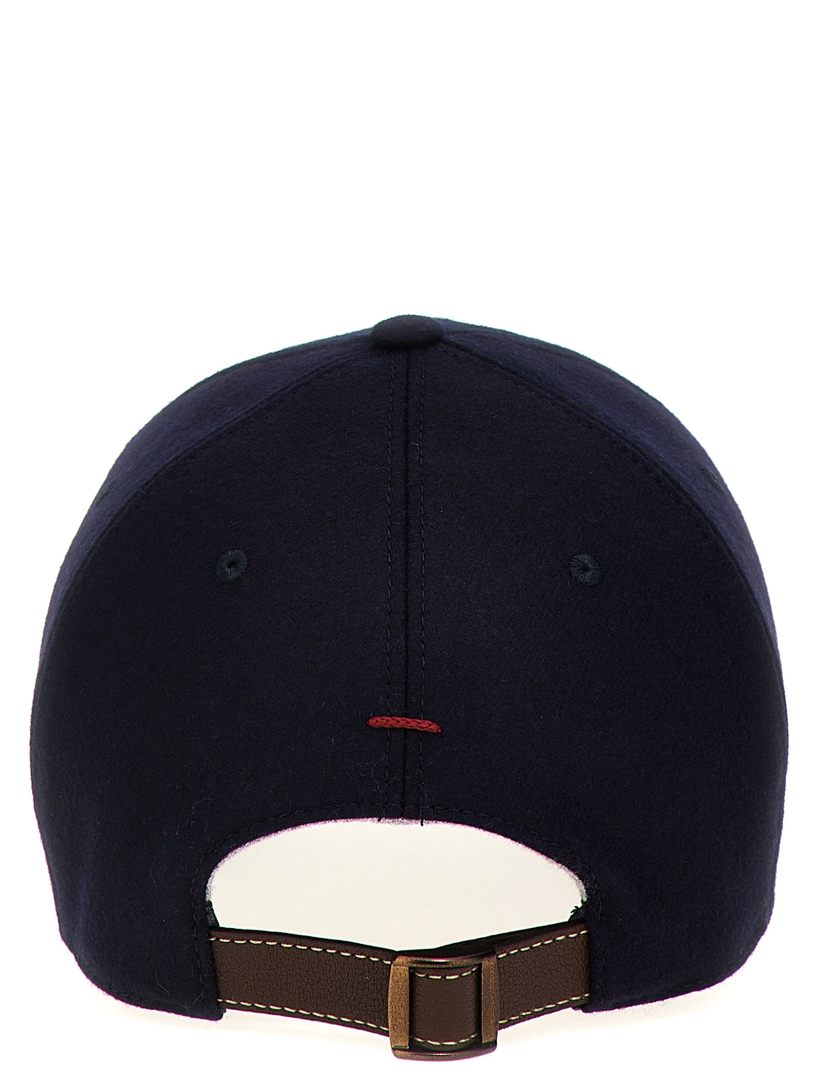 Brunello Cucinelli Men Logo Embroidery Cap BRUNELLO CUCINELLI
