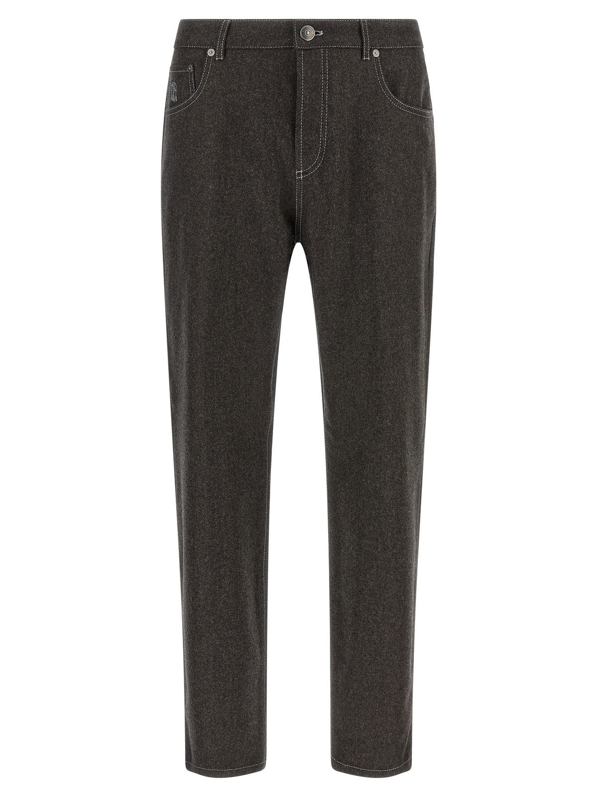 Brunello Cucinelli Men Flannel Pants BRUNELLO CUCINELLI