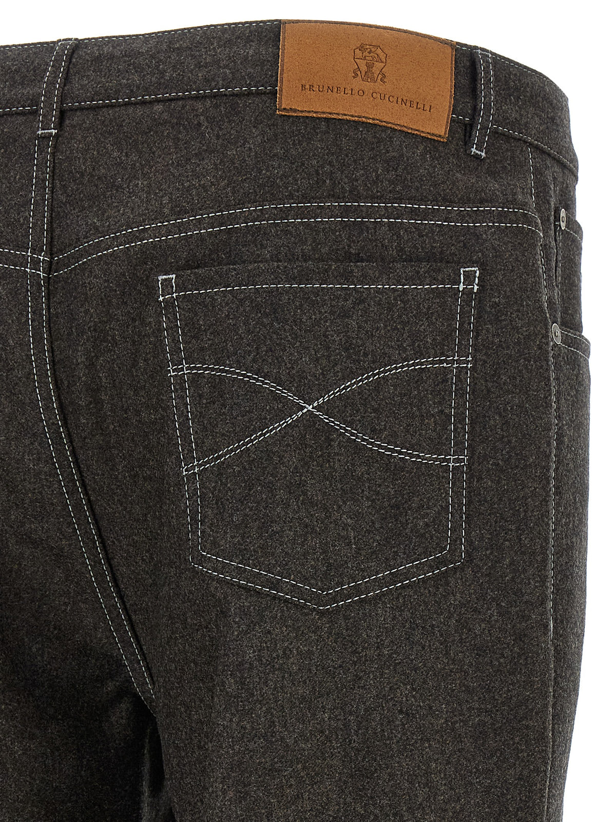 Brunello Cucinelli Men Flannel Pants BRUNELLO CUCINELLI