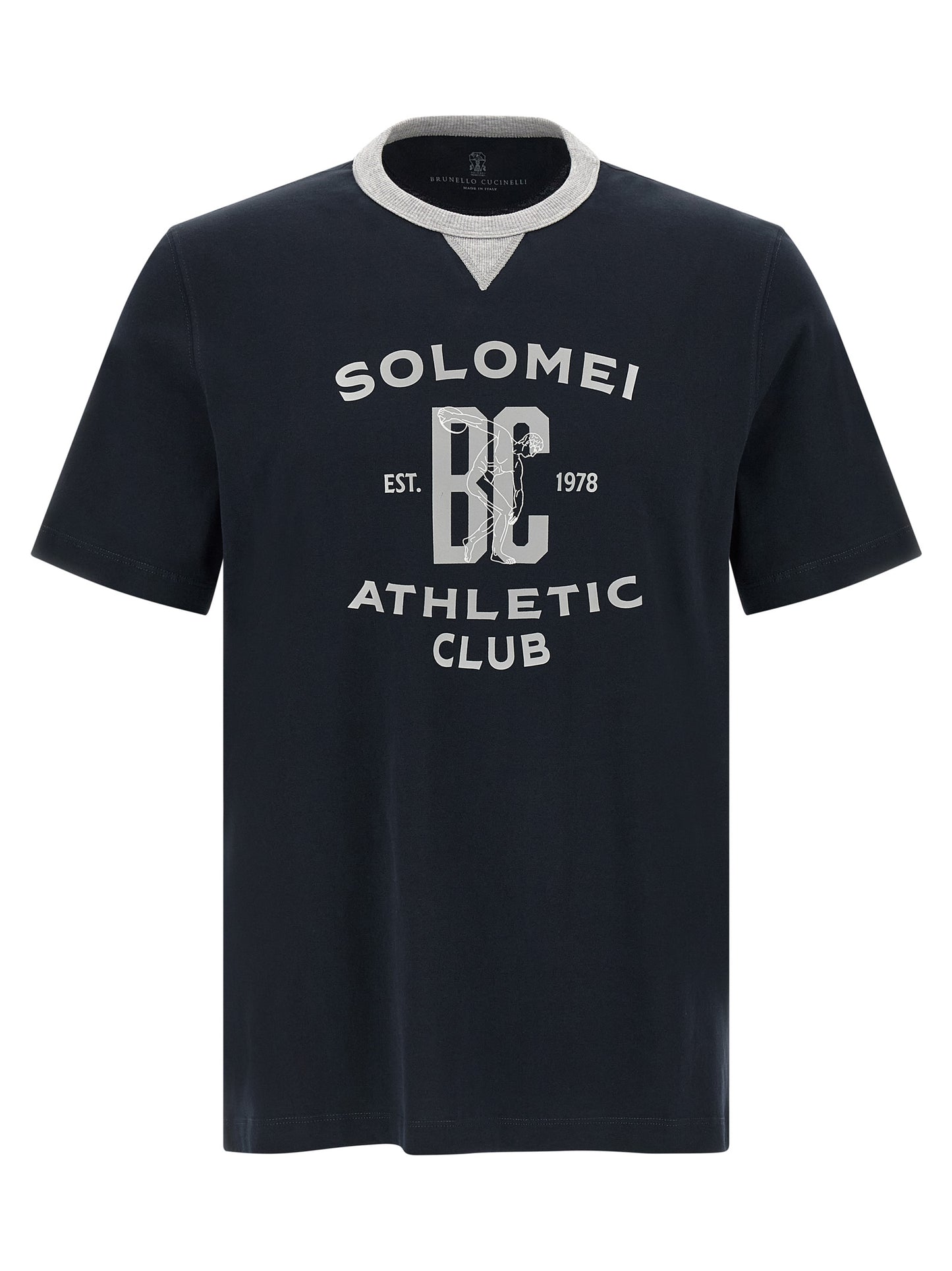 Brunello Cucinelli Men Printed T-Shirt BRUNELLO CUCINELLI