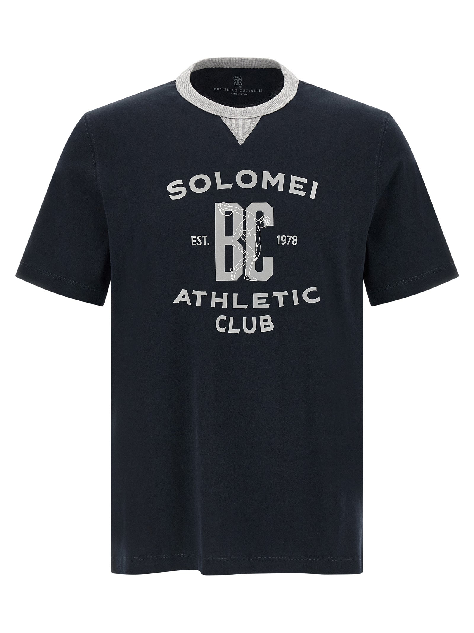 Brunello Cucinelli Men Printed T-Shirt BRUNELLO CUCINELLI