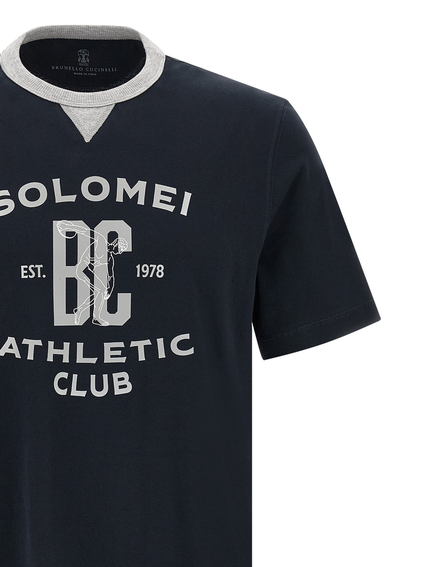Brunello Cucinelli Men Printed T-Shirt BRUNELLO CUCINELLI