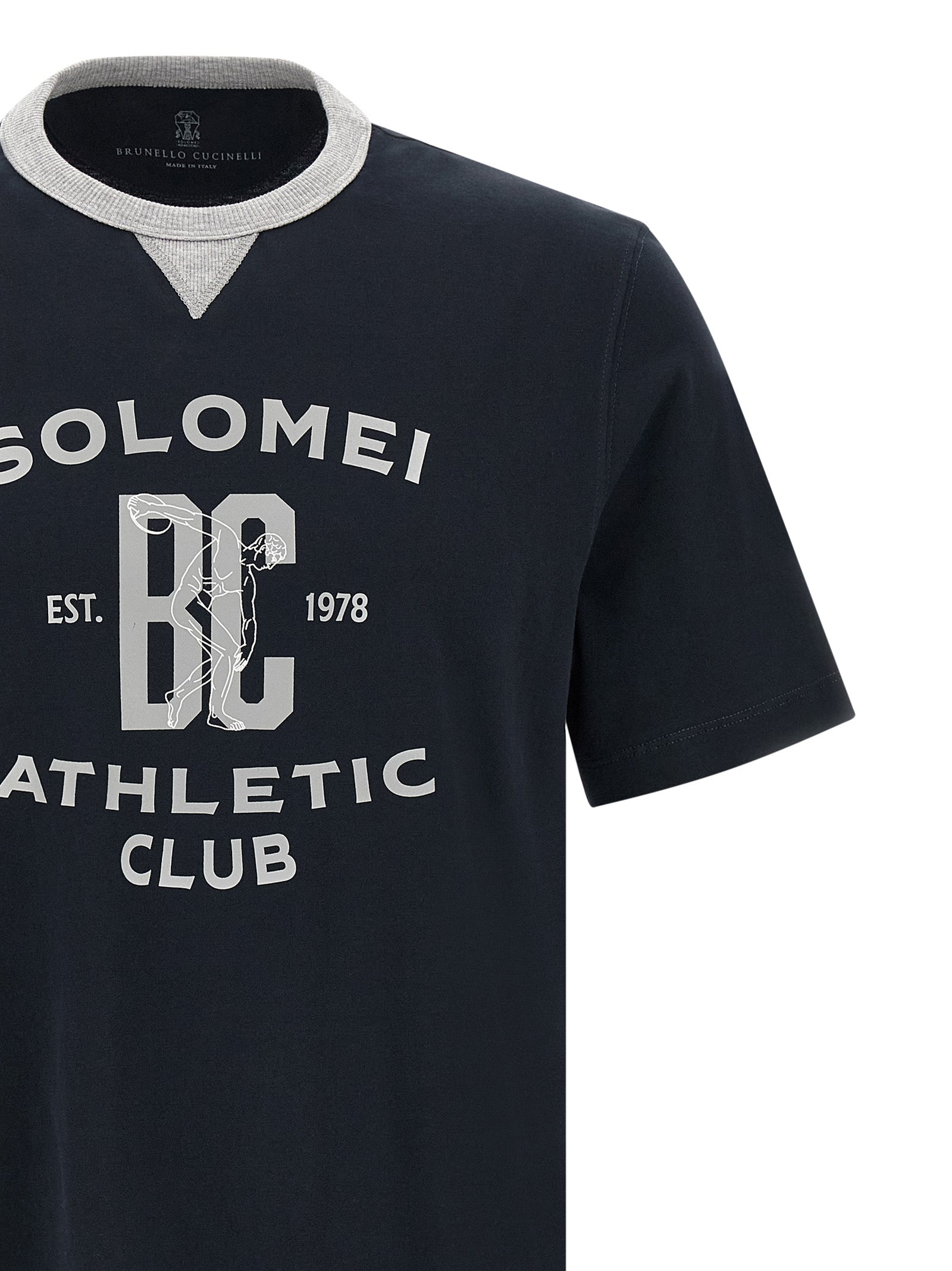 Brunello Cucinelli Men Printed T-Shirt BRUNELLO CUCINELLI