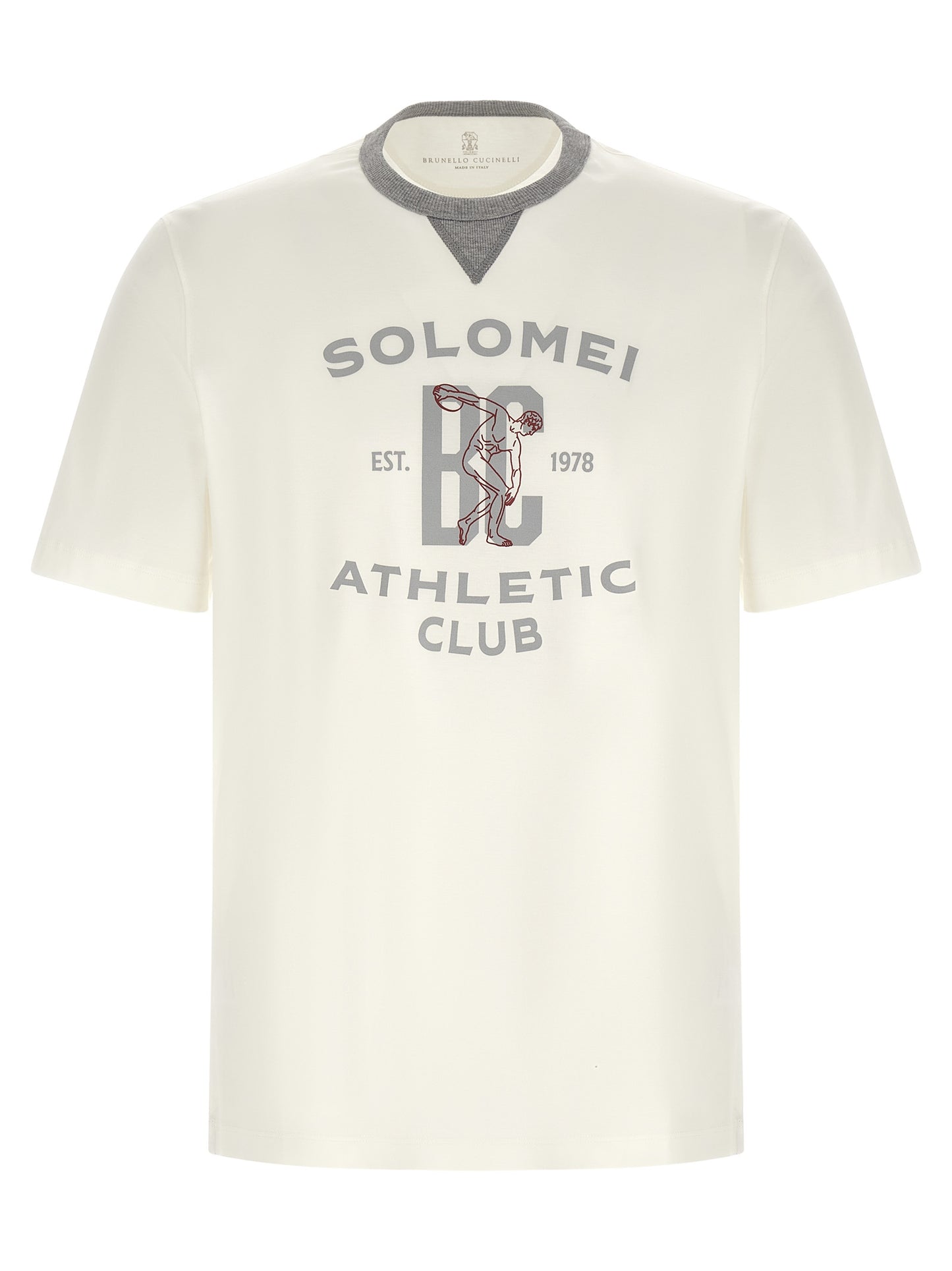 Brunello Cucinelli Men Printed T-Shirt BRUNELLO CUCINELLI