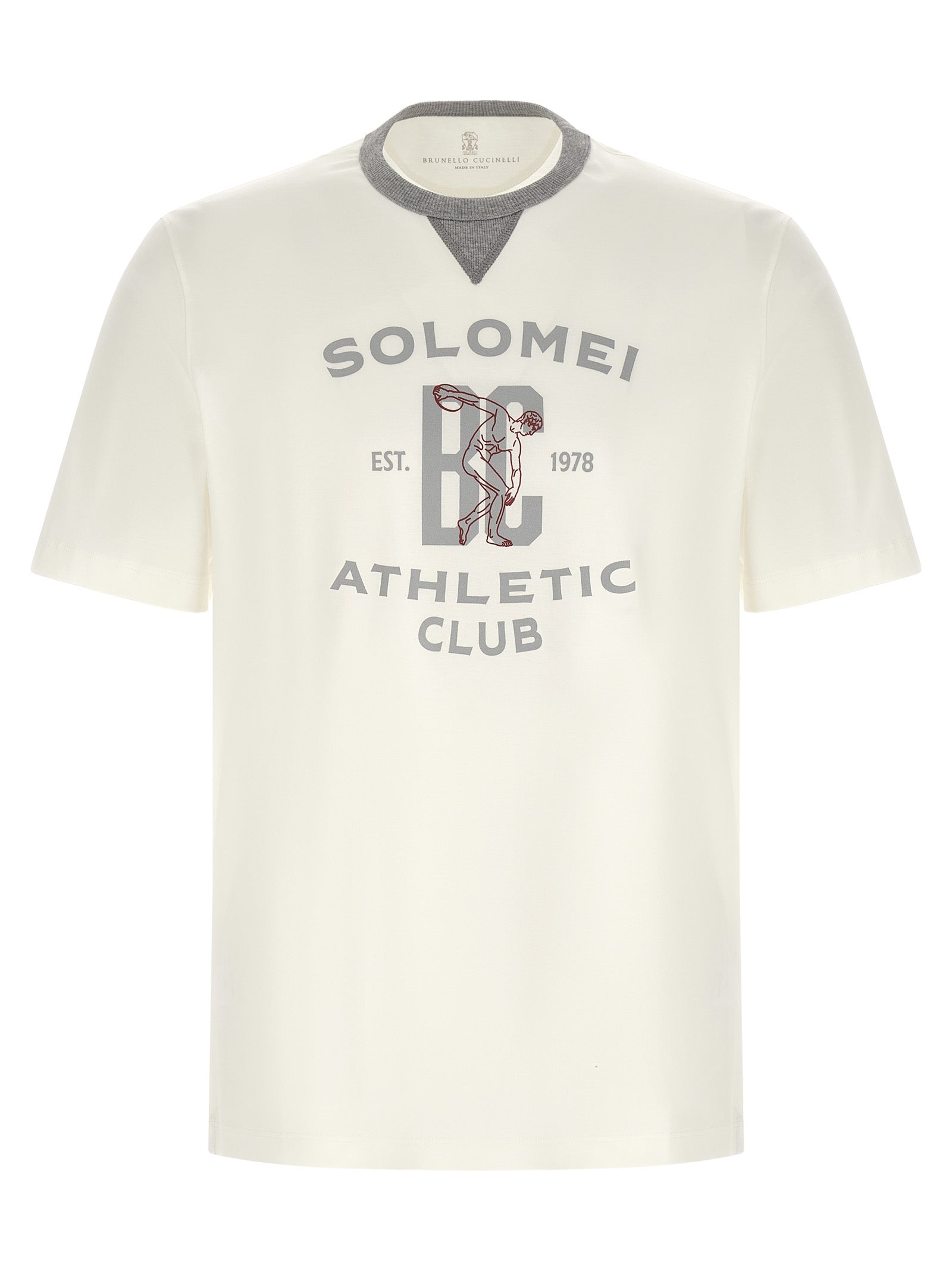 Brunello Cucinelli Men Printed T-Shirt BRUNELLO CUCINELLI