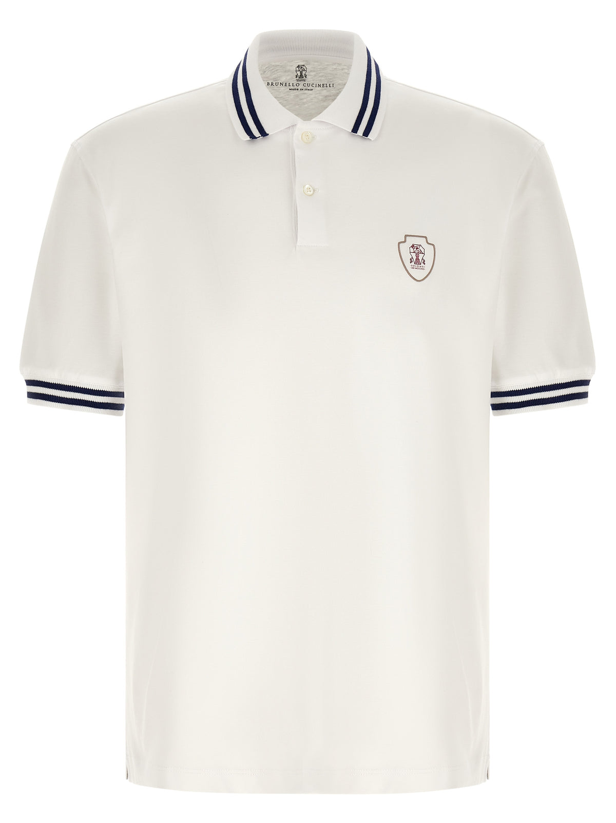 Brunello Cucinelli Men Polo Coat Of Arms BRUNELLO CUCINELLI