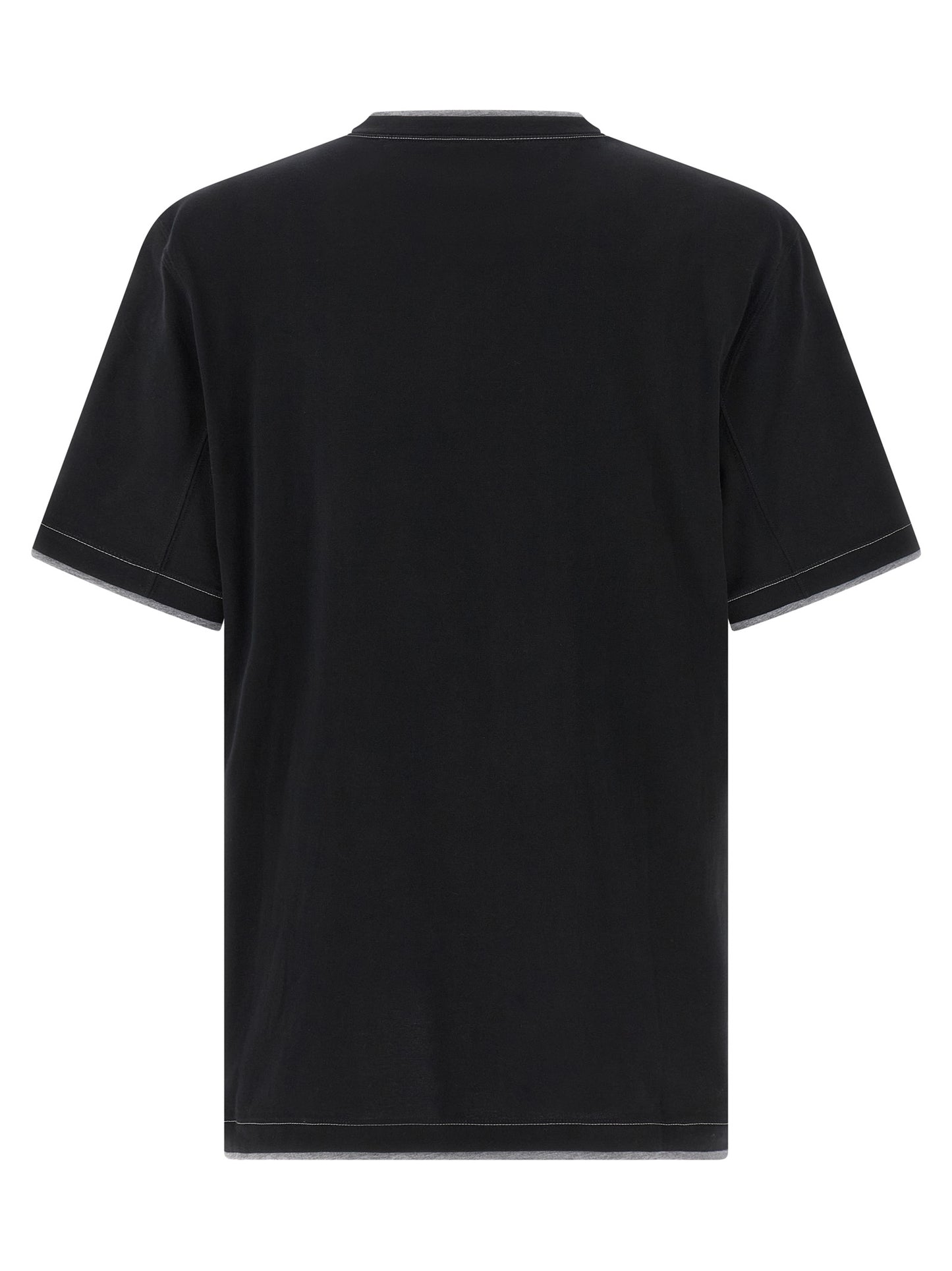 Brunello Cucinelli Men Double Layer T-Shirt BRUNELLO CUCINELLI