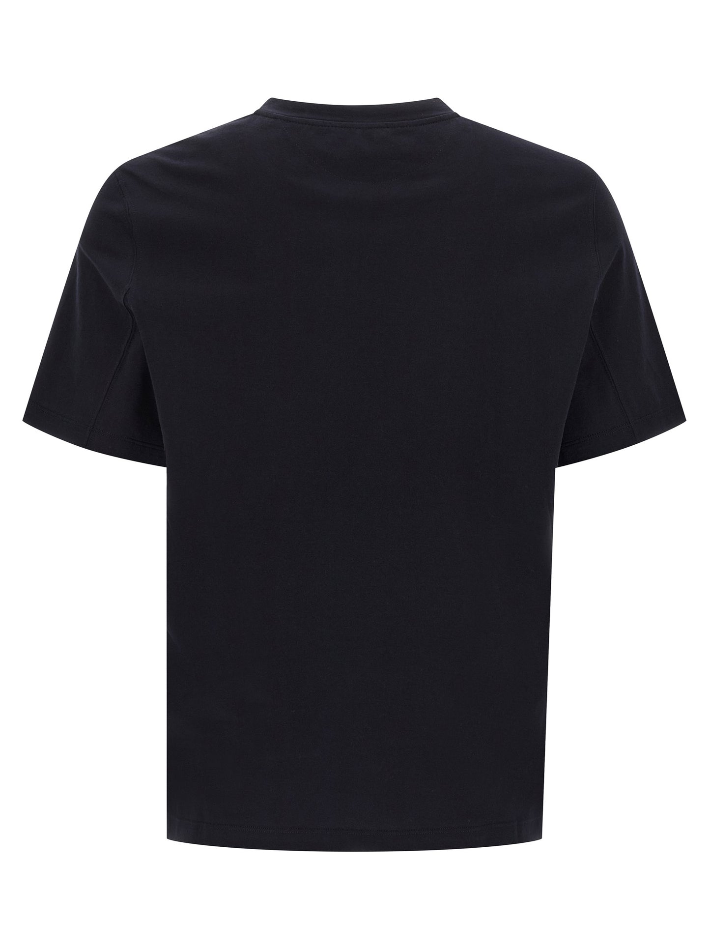 Brunello Cucinelli Men Logo Print T-Shirt BRUNELLO CUCINELLI