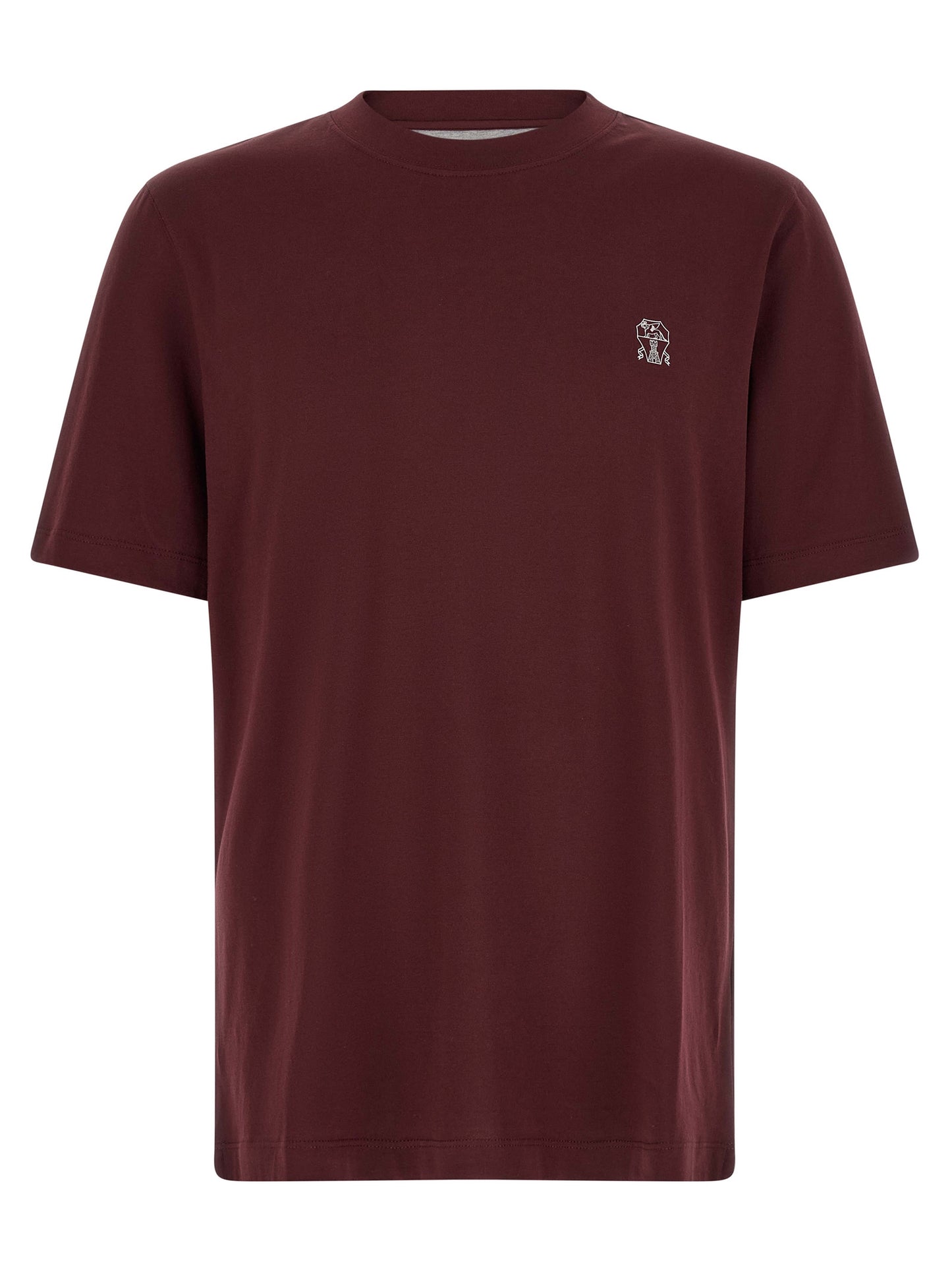 Brunello Cucinelli Men 'Stemma Solomeo' T-Shirt BRUNELLO CUCINELLI