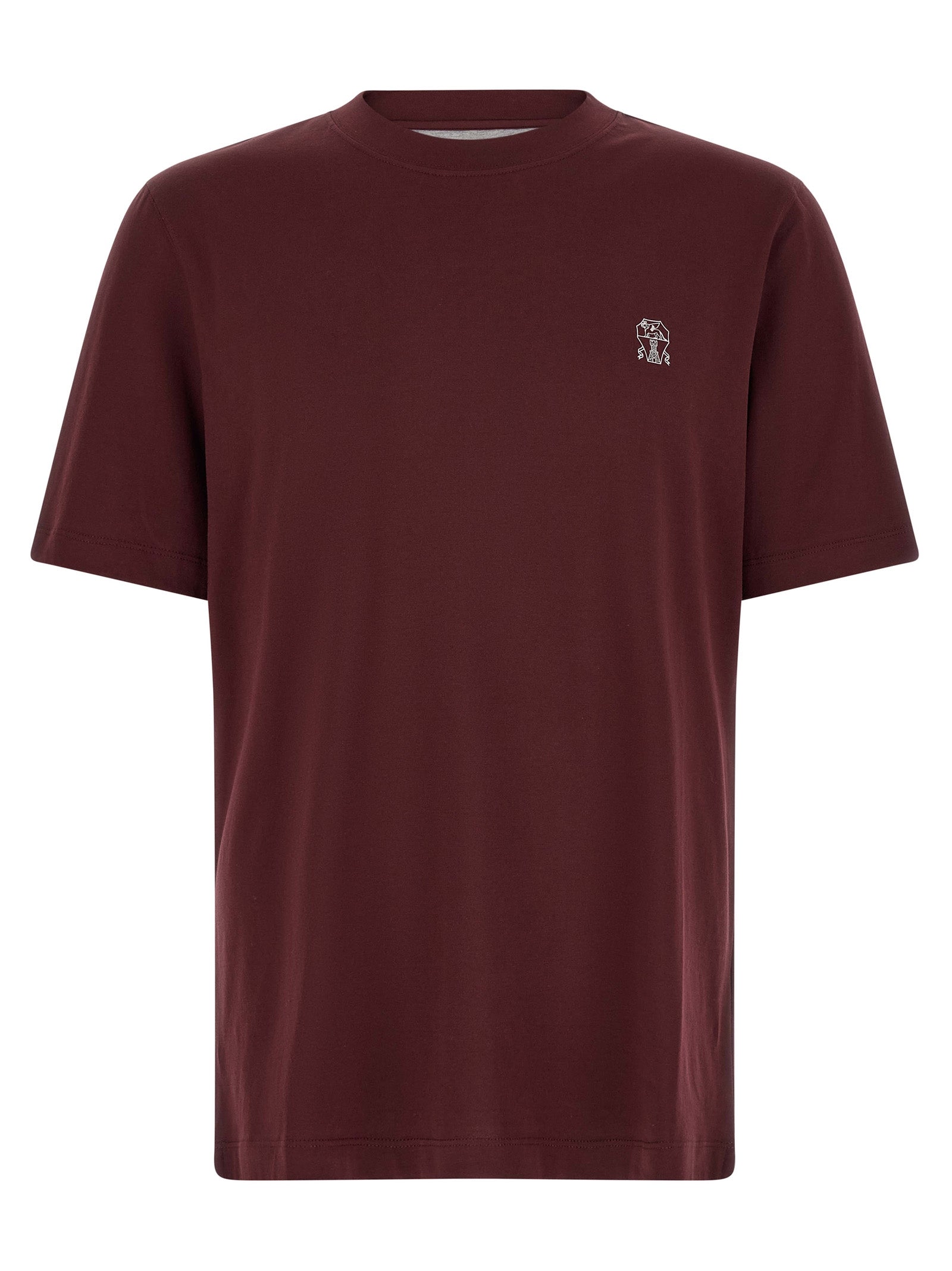 Brunello Cucinelli Men 'Stemma Solomeo' T-Shirt BRUNELLO CUCINELLI