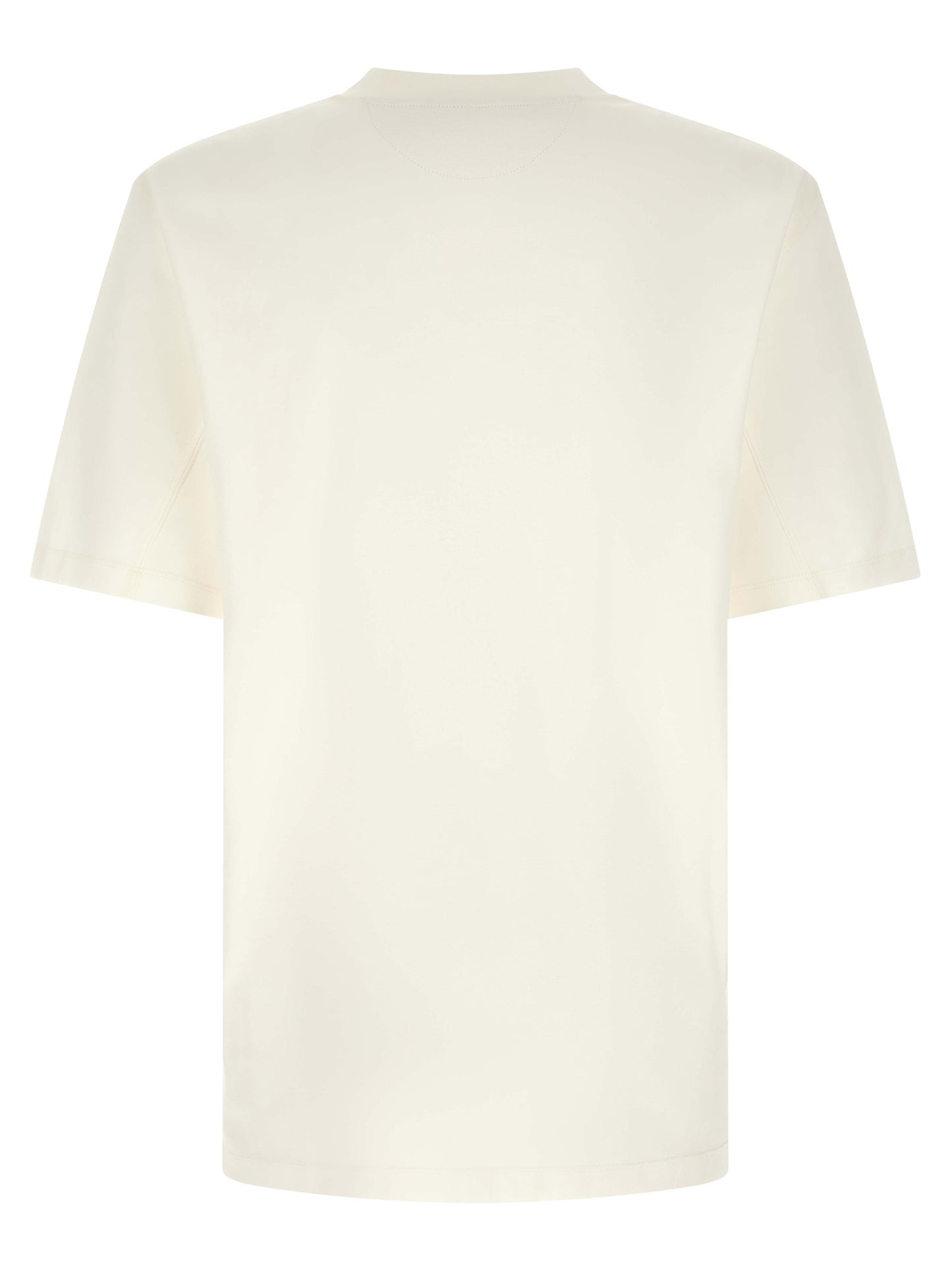 Brunello Cucinelli Men Logo Embroidery T-Shirt BRUNELLO CUCINELLI