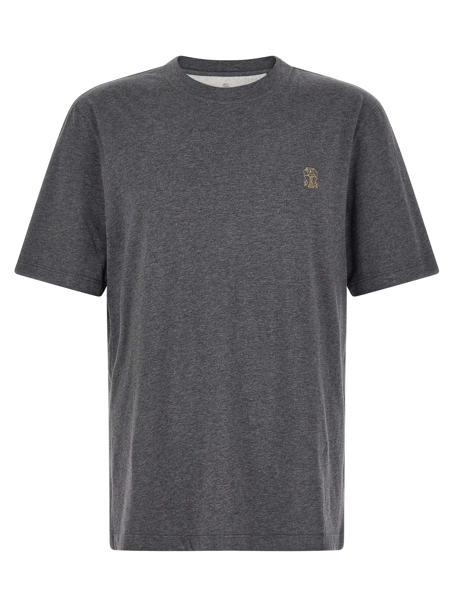 Brunello Cucinelli Men 'Stemma Solomeo' T-Shirt BRUNELLO CUCINELLI