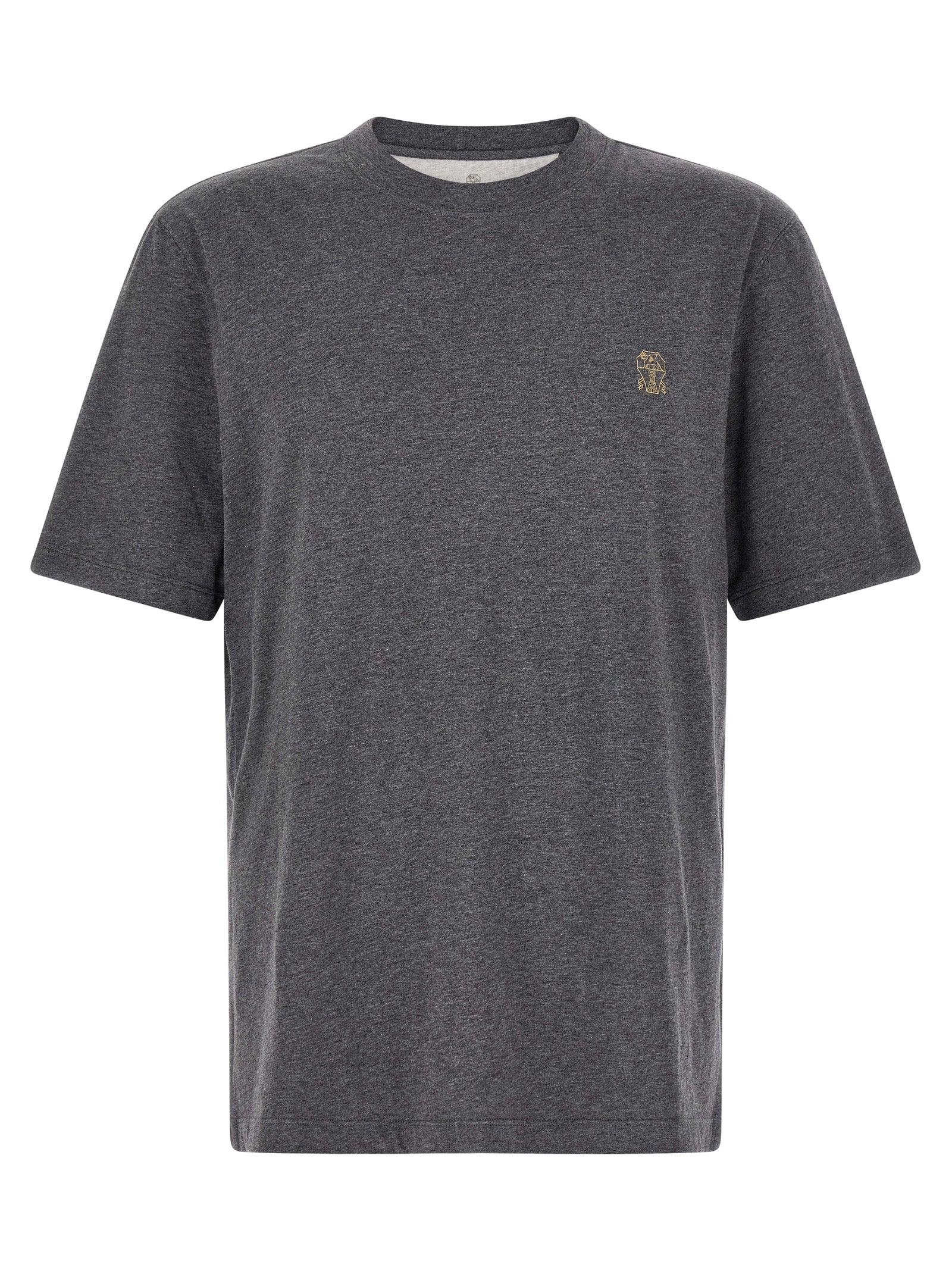 Brunello Cucinelli Men 'Stemma Solomeo' T-Shirt BRUNELLO CUCINELLI